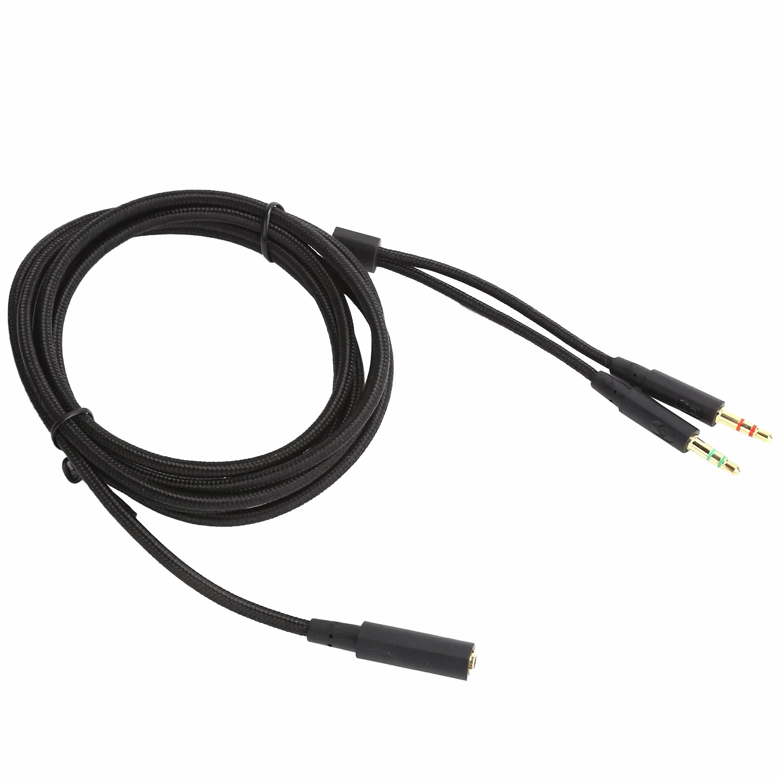 Przedłużacz Audio, Adapter 2w 1 Kabel Audio do Słuchawek 2M Kabel Audio Pasuje do Cloud Stinger/Cloud Mix/Cloud Alpha