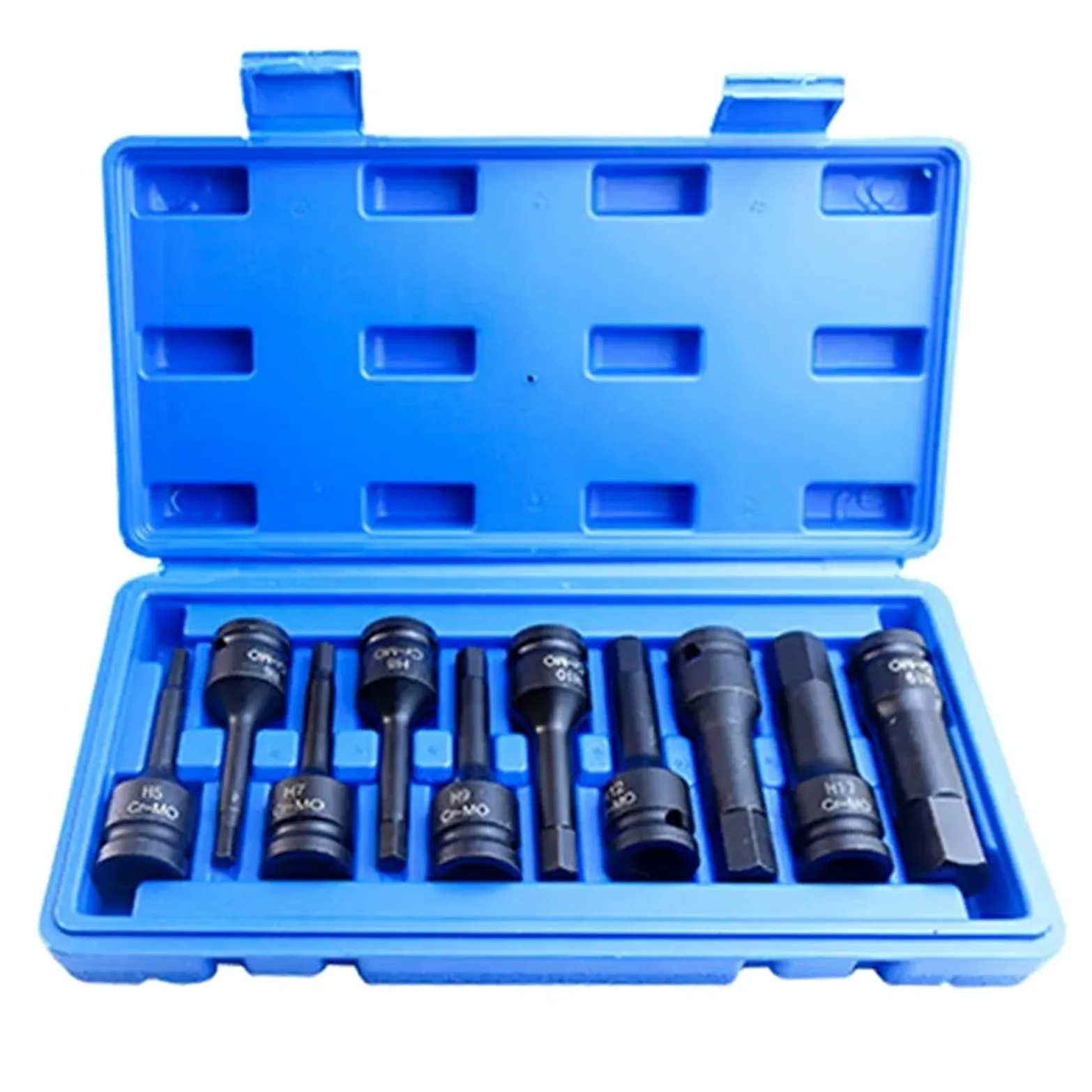 10pcs 1/2 Inch Drive Impact Torx Star Bit Socket Sets Socket Bits Set Metal Hand Tools For 1/2 Inch Square Head Wrench