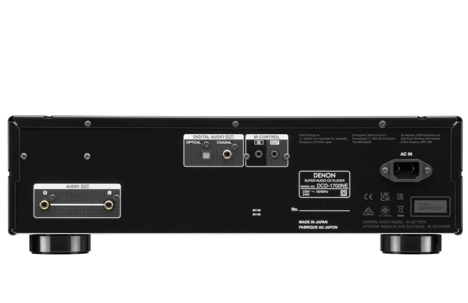 Denon DCD-1700NE Odtwarzacz CD/SACD Czarny