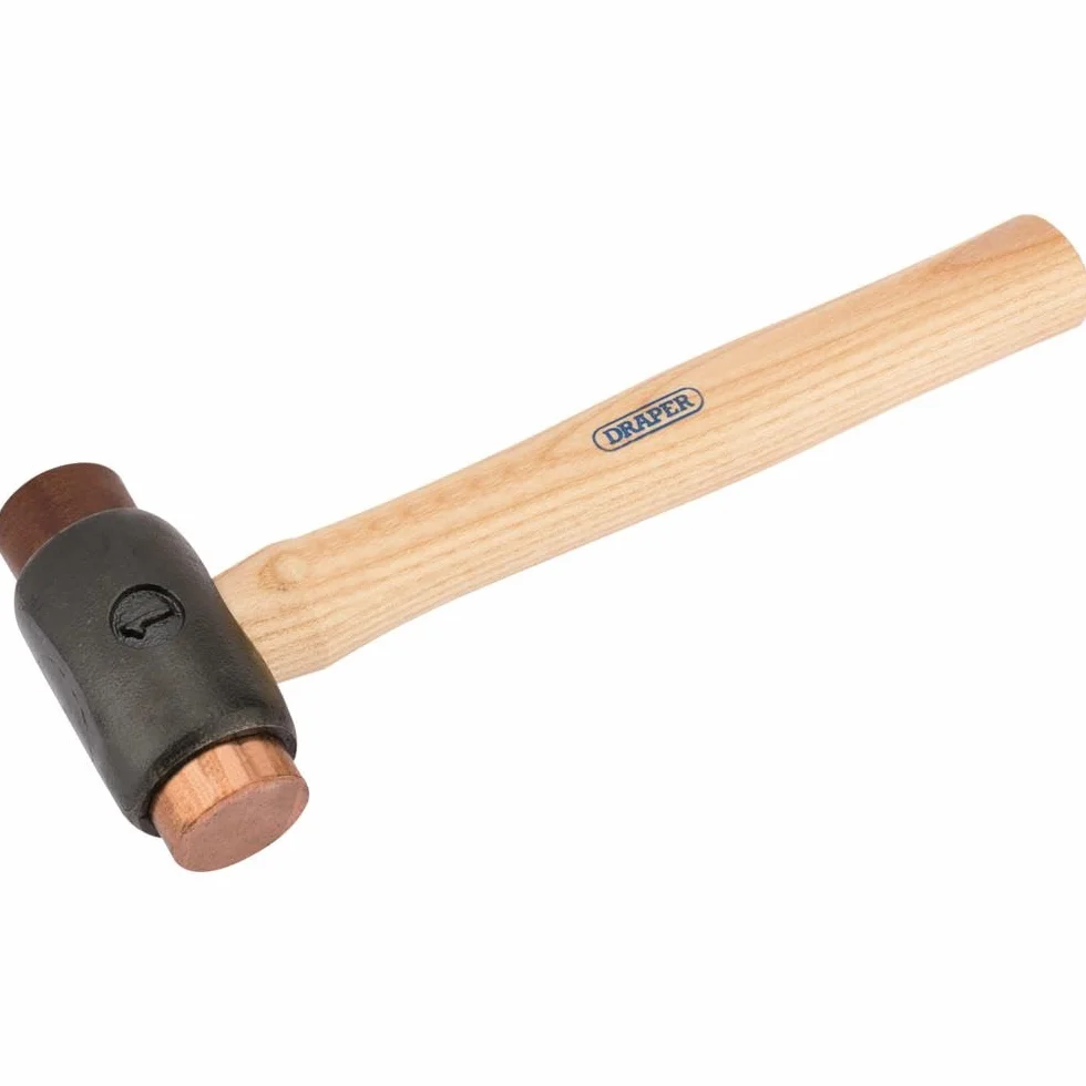 Draper Expert 20070 młotek z paskami z miedzi i skóry surowej 680 g