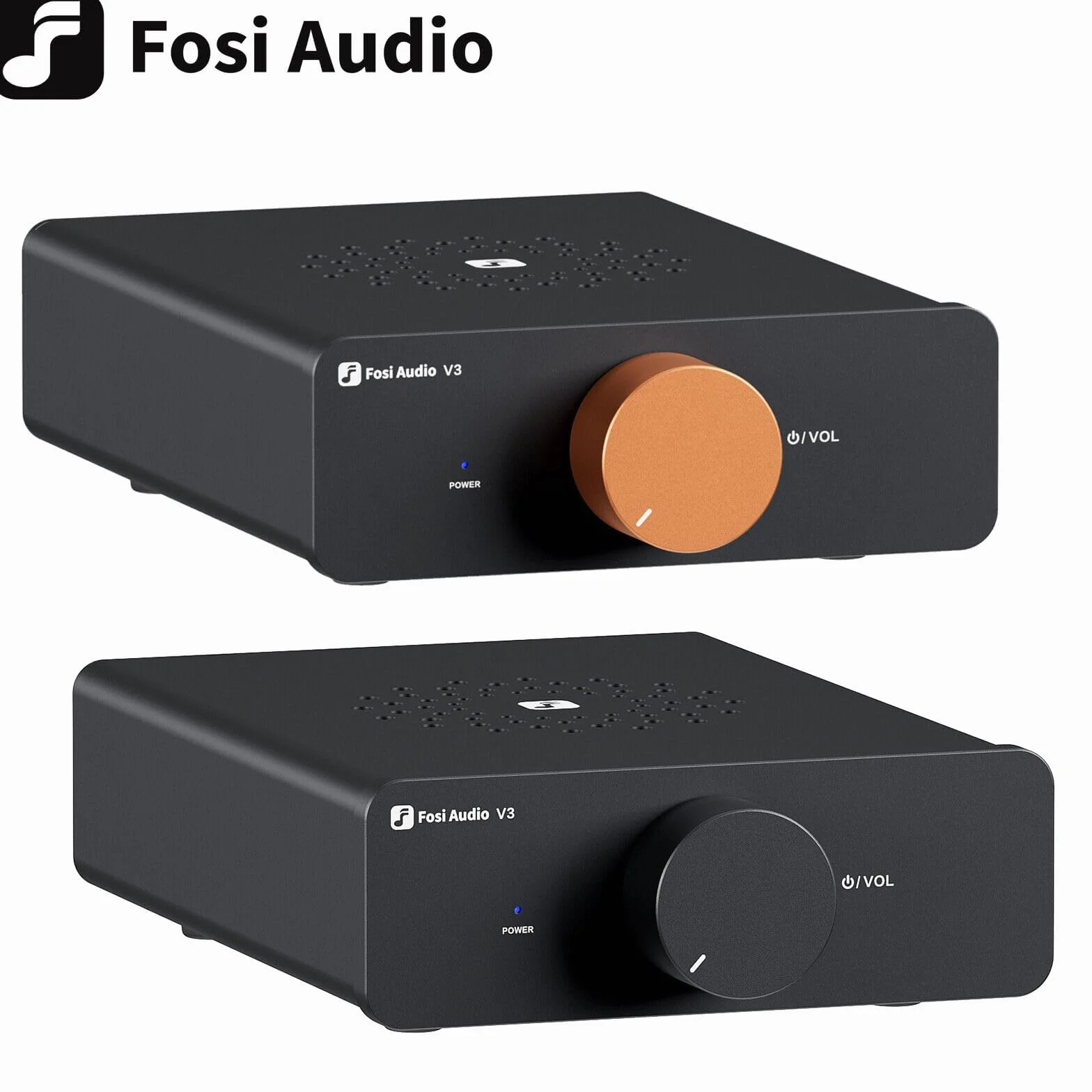 Fosi Audio Wymienny pomarańczowy regulator głośności do wzmacniacza Fosi V3