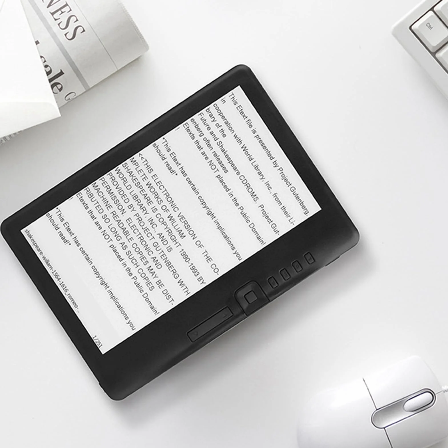 Czytnik E-booków BK7019 7-calowy Wodoodporny Przenośny