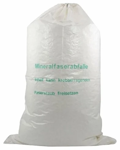 Worek z wełny mineralnej z wełny mineralnej/worek KMF 220 cm utylizacja TRGS 521