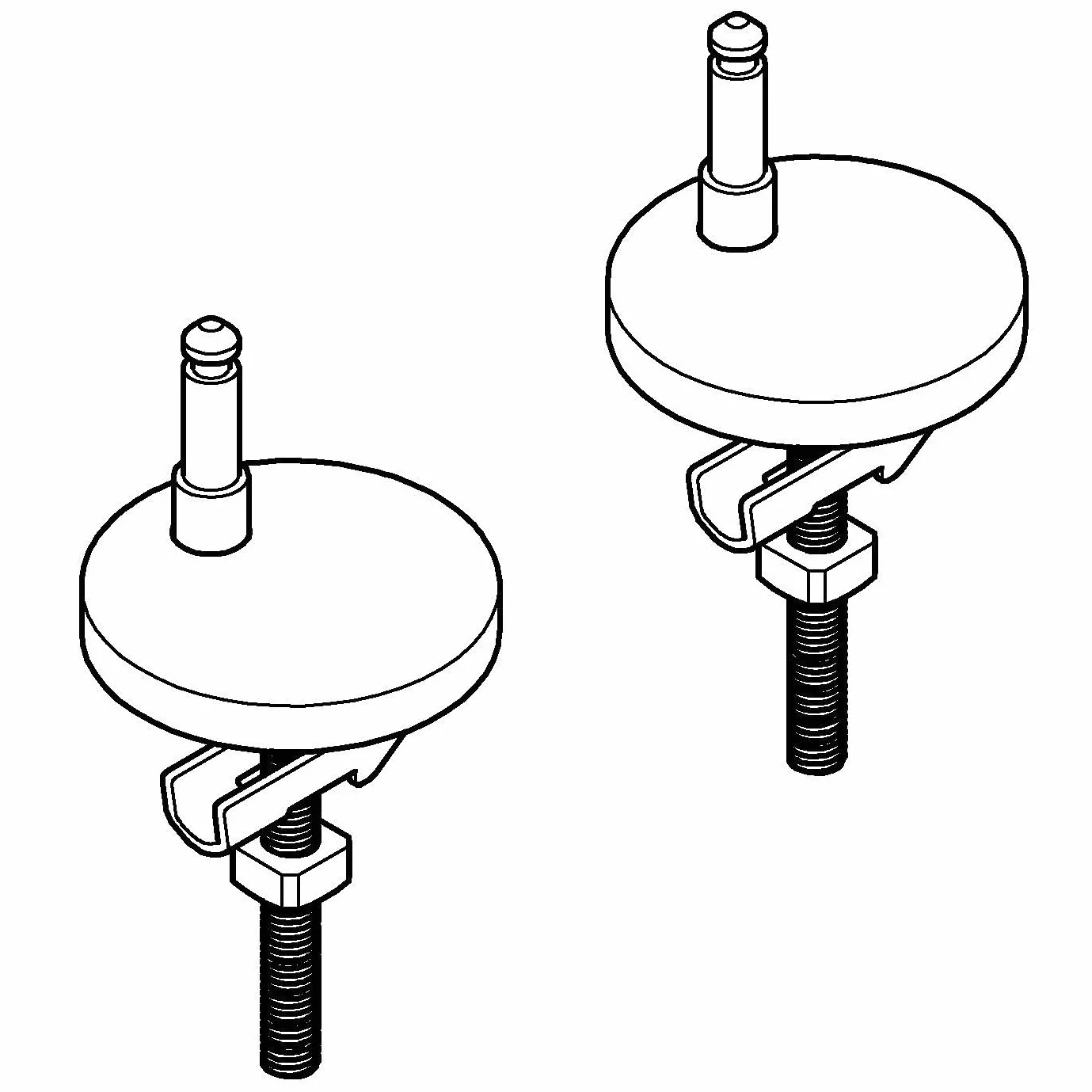 GROHE 1029029990 zestaw do mocowania