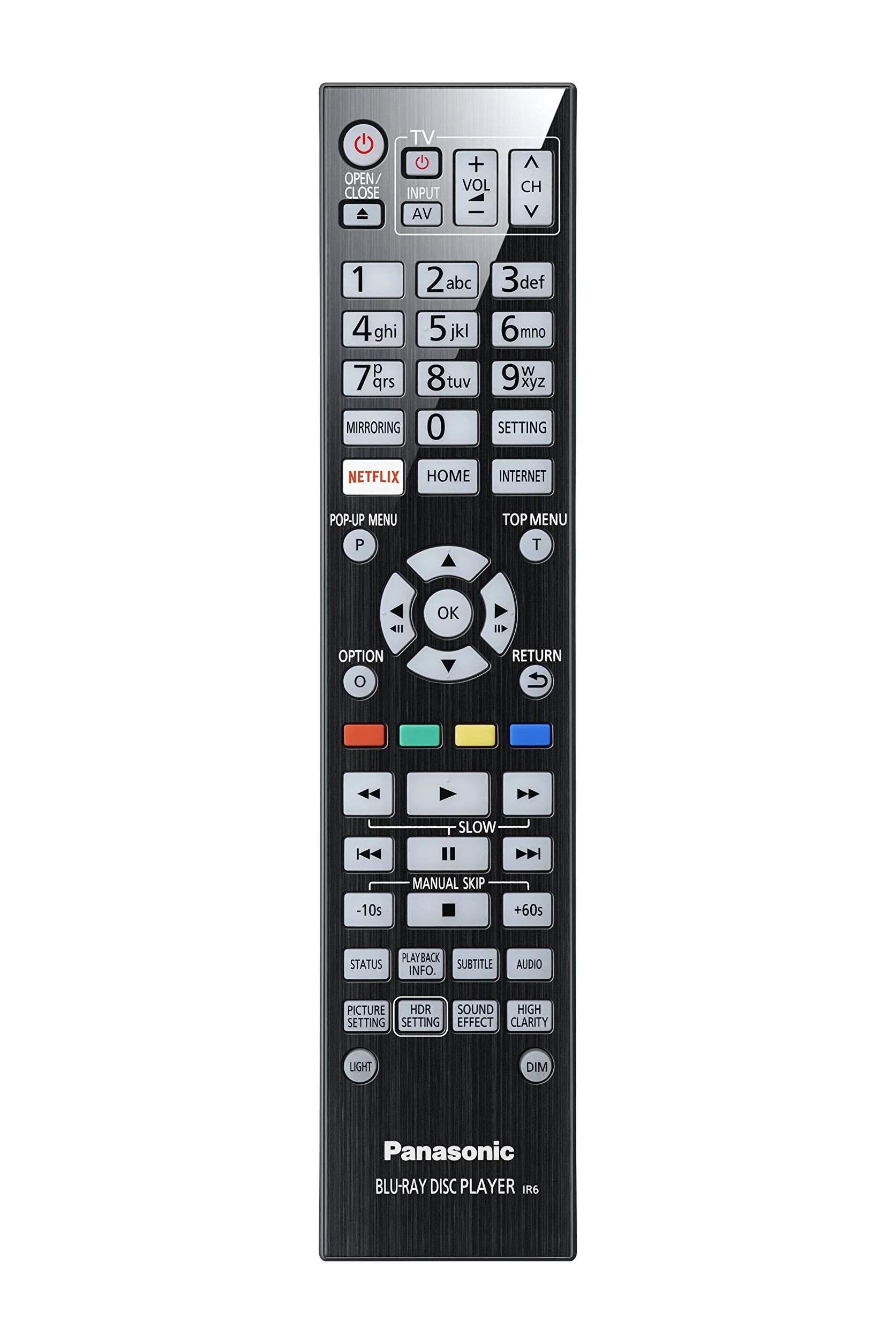 Panasonic DP-UB9000 odtwarzacz Blu-ray Ultra HD HCX HDR10+ Dolby Vision 4K HDMI czarny