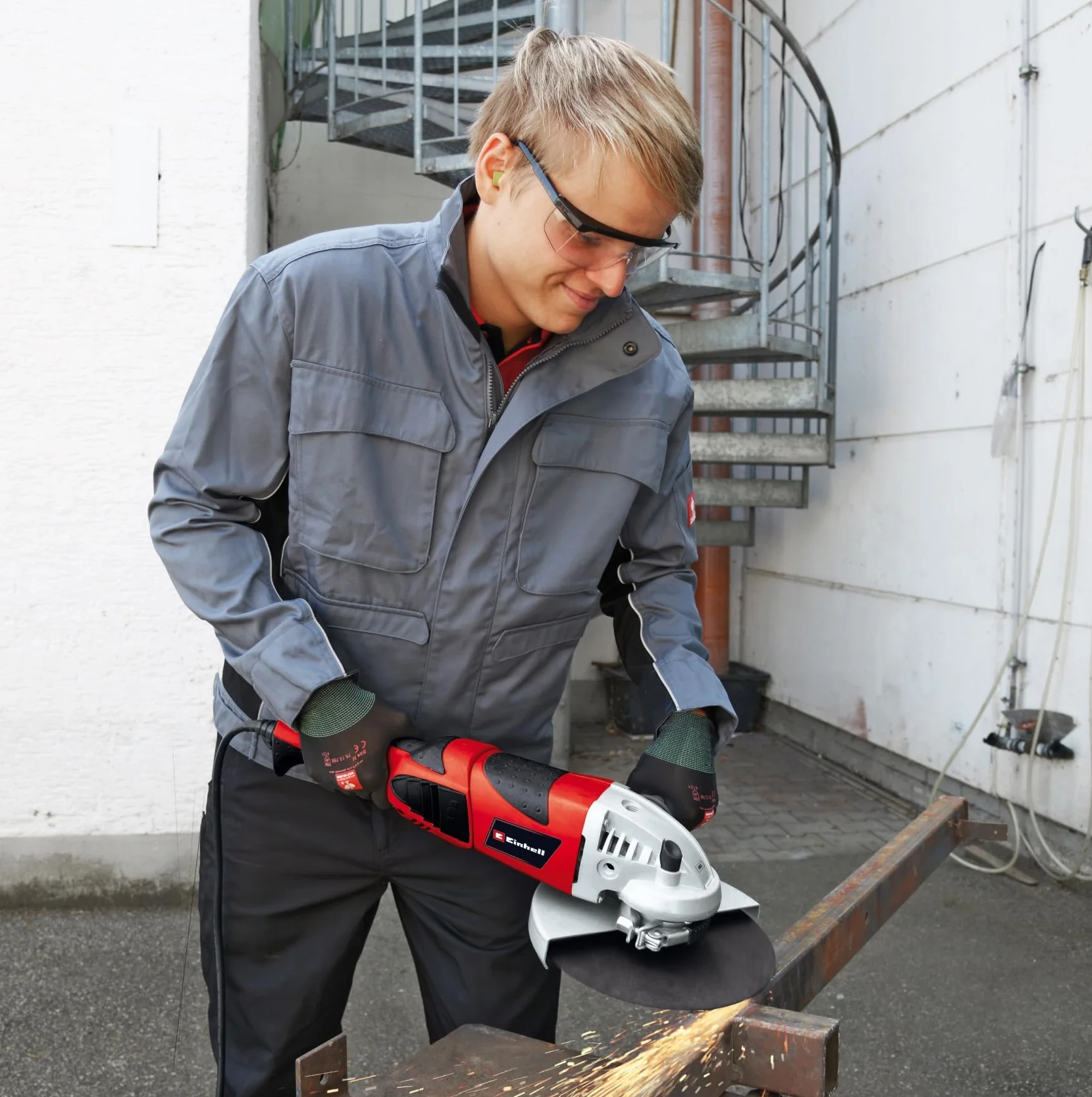 Einhell TE-AG 230/2000 szlifierka kątowa 230 mm z tarczą