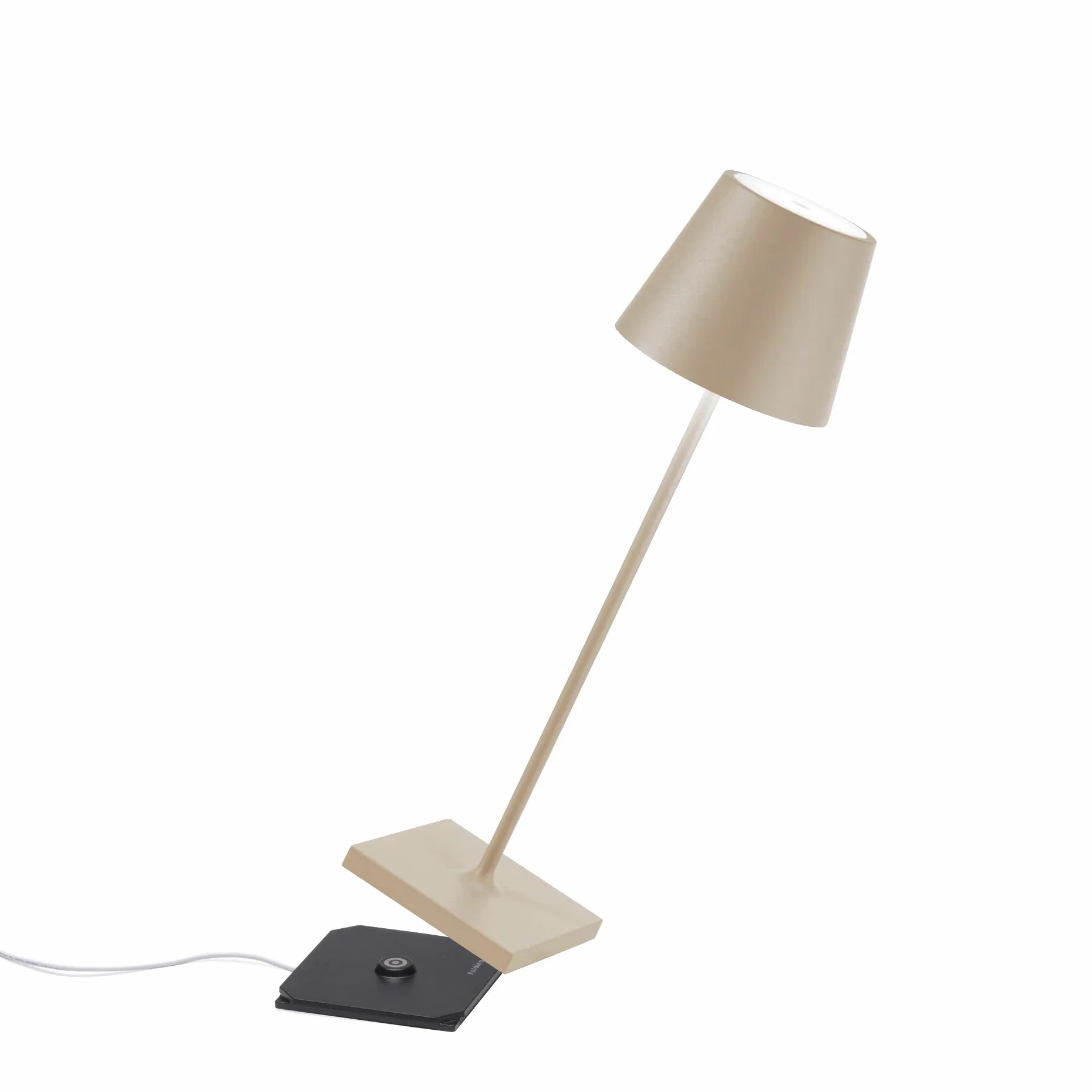 Zafferano Bezprzewodowa magnetyczna podstawa ładująca do Poldina Pro i Poldina Pro Mini ściemniana przenośna lampa LED czarny