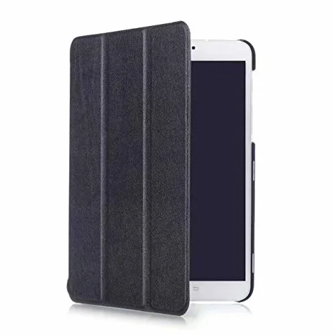 Etui Samsung Galaxy Tab S2 8 Cali Skórzany Pokrowiec ze Stojakiem T710 T715 T719 Czarny