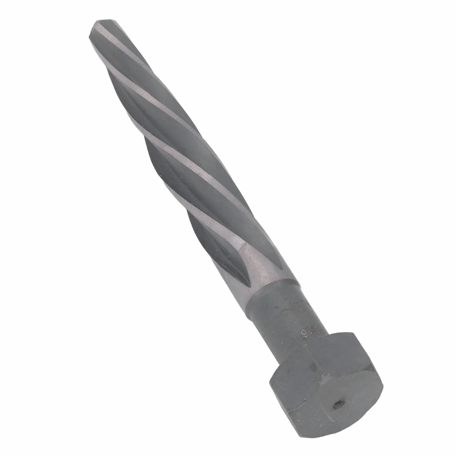 Rozwiertak M2 HSS6542 do wyrównywania materiału do montażu blach stalowych i konstrukcji metalowych - 5 spiralnych rowków ze stali szybkotnącej o średnicy 13/16 cala - Narzędzie