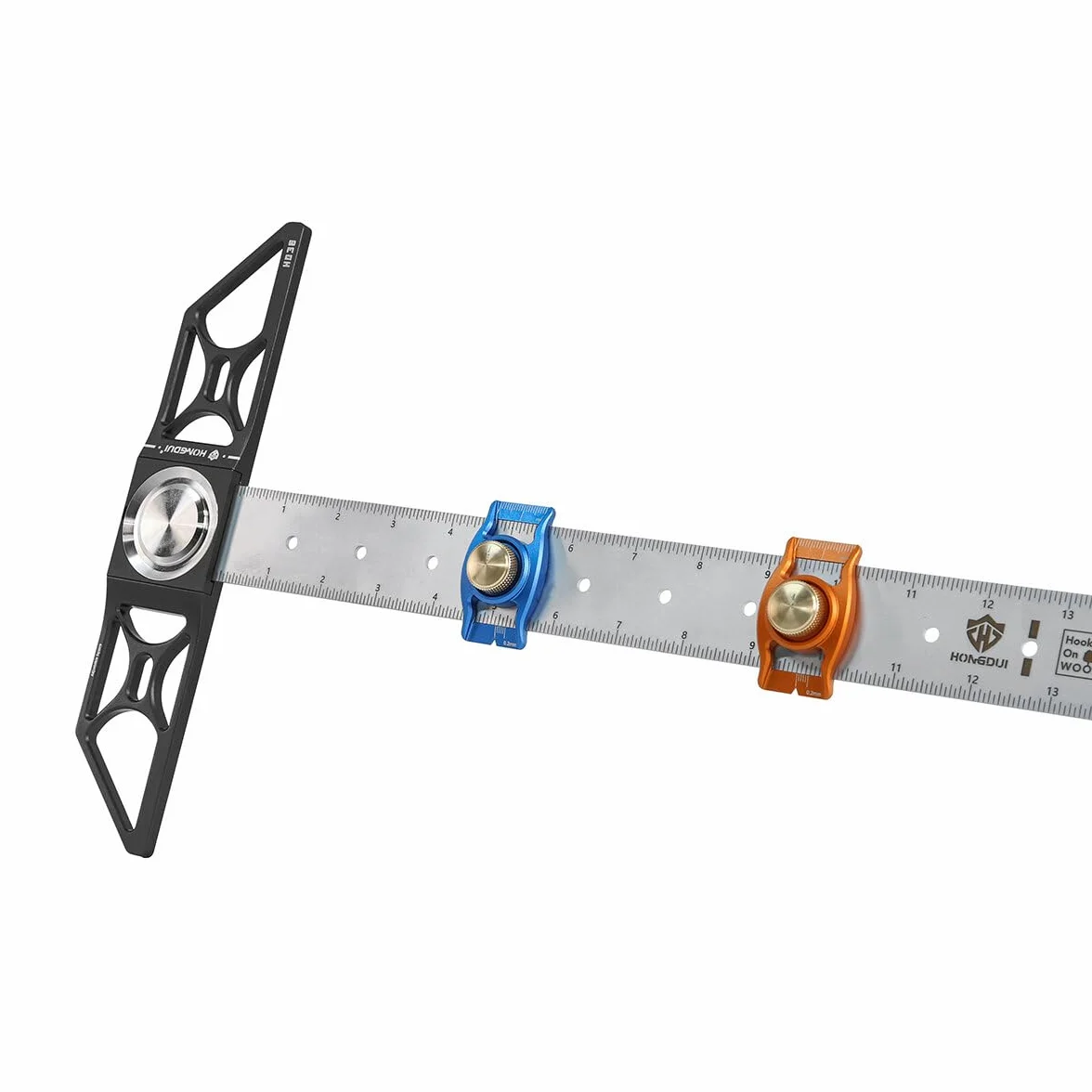 VIDOO Hooked On Wood Line Master HD38 True Mark Linijka HD38V Regulowany Rysik Stalowy-32 Cal