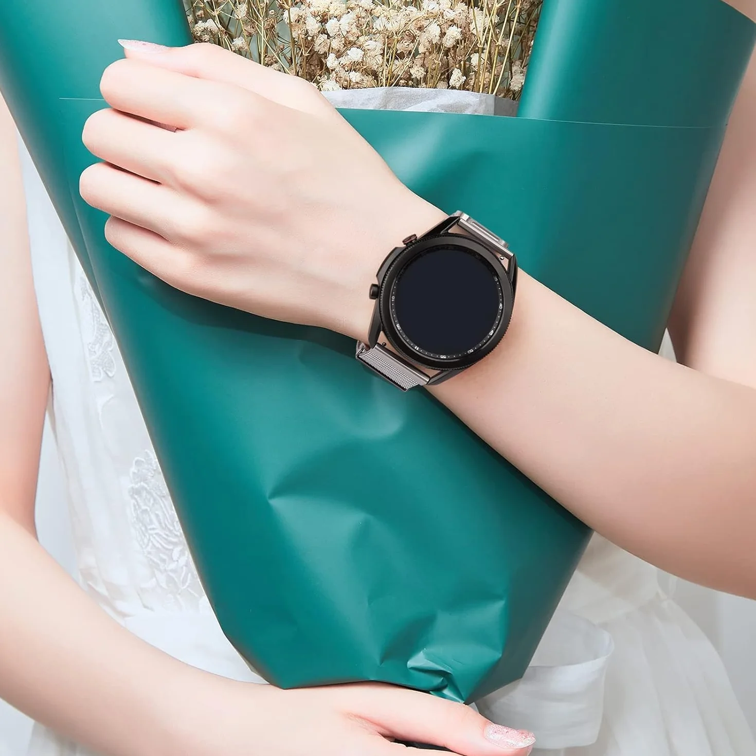 Bransoletka metalowa magnetyczna do Xiaomi Redmi Watch 5 Active / 5 Lite