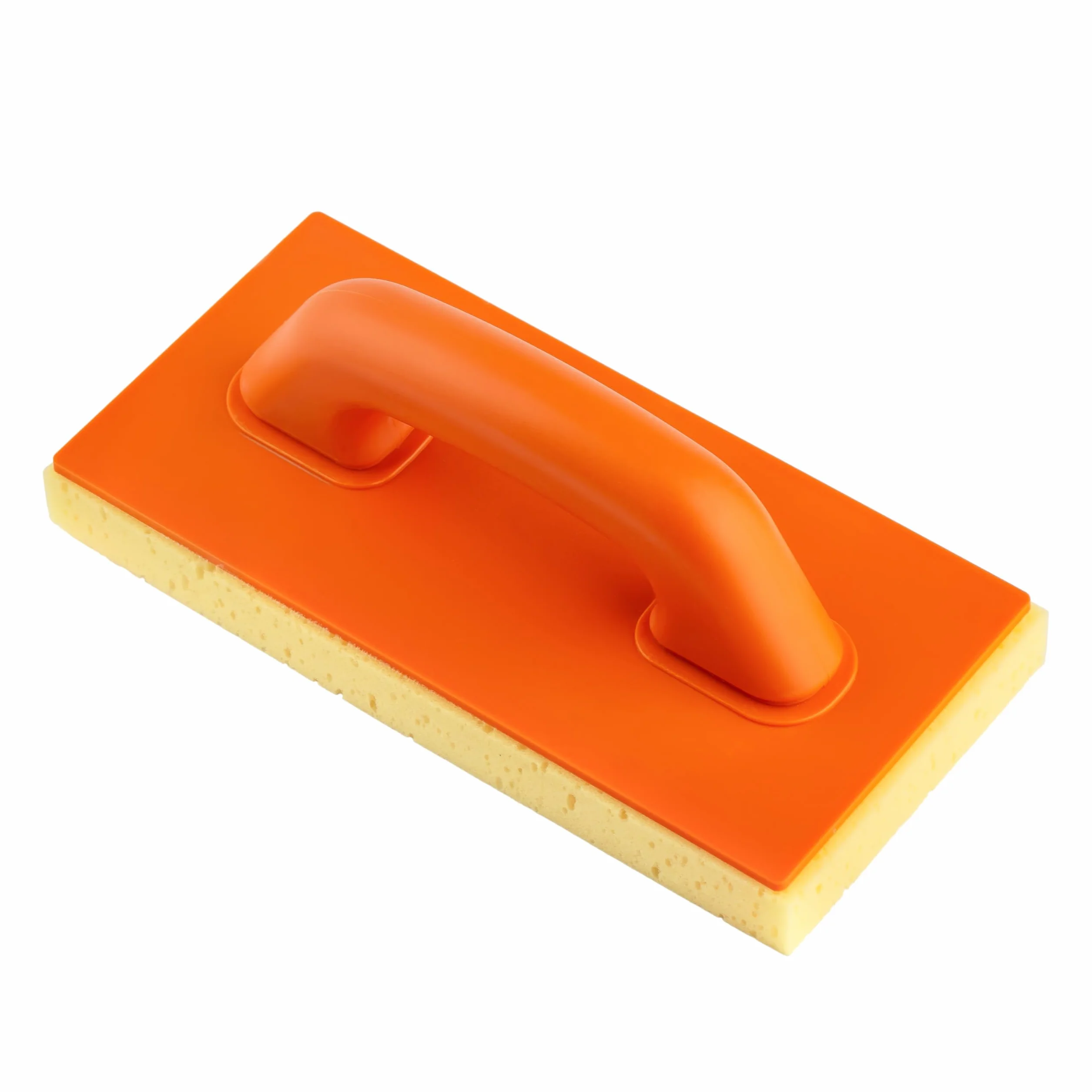MIVOS Paca do mycia płytek z 25 mm warstwą gąbki - 270 x 130 mm - Paca poliuretanowa z hydrogąbką - Gąbka do szwu - Paca do spoinowania z gąbką płytkową - Wyprodukowane w UE