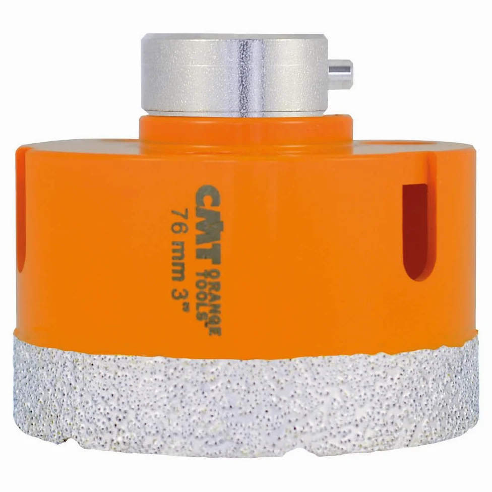 CMT 552-076 Diamentowa sucha otwornica o średnicy 7,6 cm