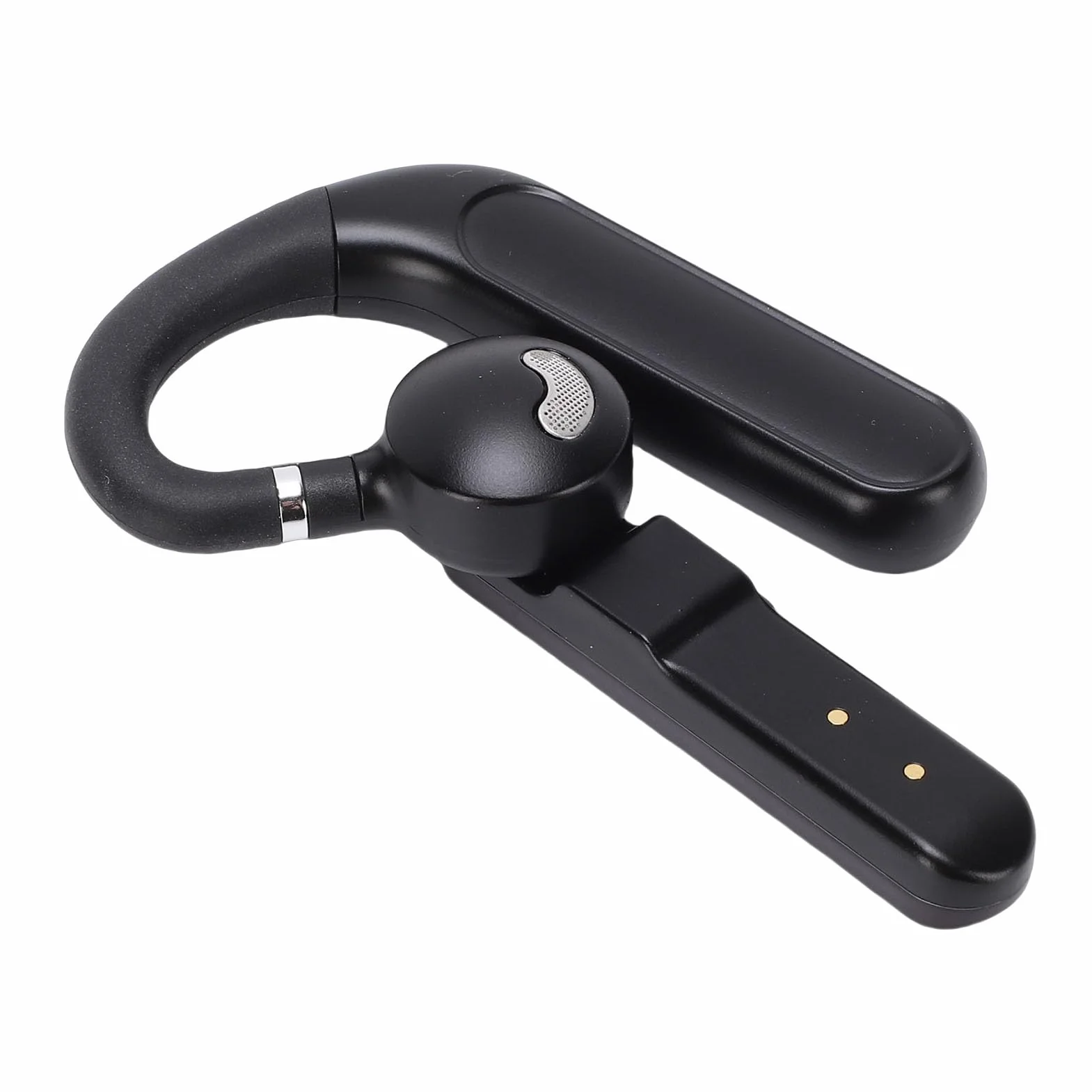 Słuchawka Bluetooth, Bezprzewodowy Zestaw Słuchawkowy z Mikrofonem i Przyciskiem Wyciszania, Czas Odtwarzania 48 Godzin, Pojedyncza Słuchawka z nakładką na Ucho z redukcją Szumów