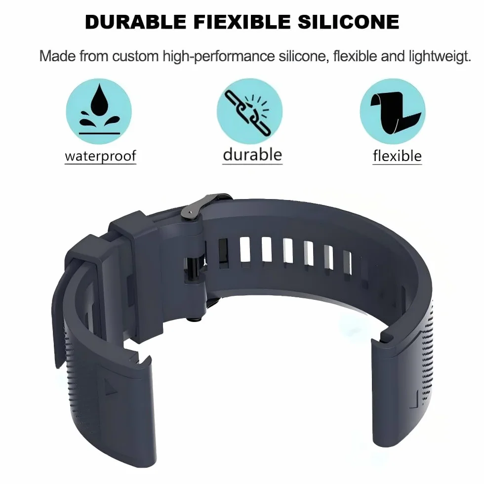 22 mm paski do zegarka Garmin Forerunner 955/965/935/945/Instinct 2/3 Solar/AMOLED/E/Epix Pro Gen 2/MARQ Serie/Approach S62/do bransoletki Coros Vertix, QuickFit bransoletka męska/damska
