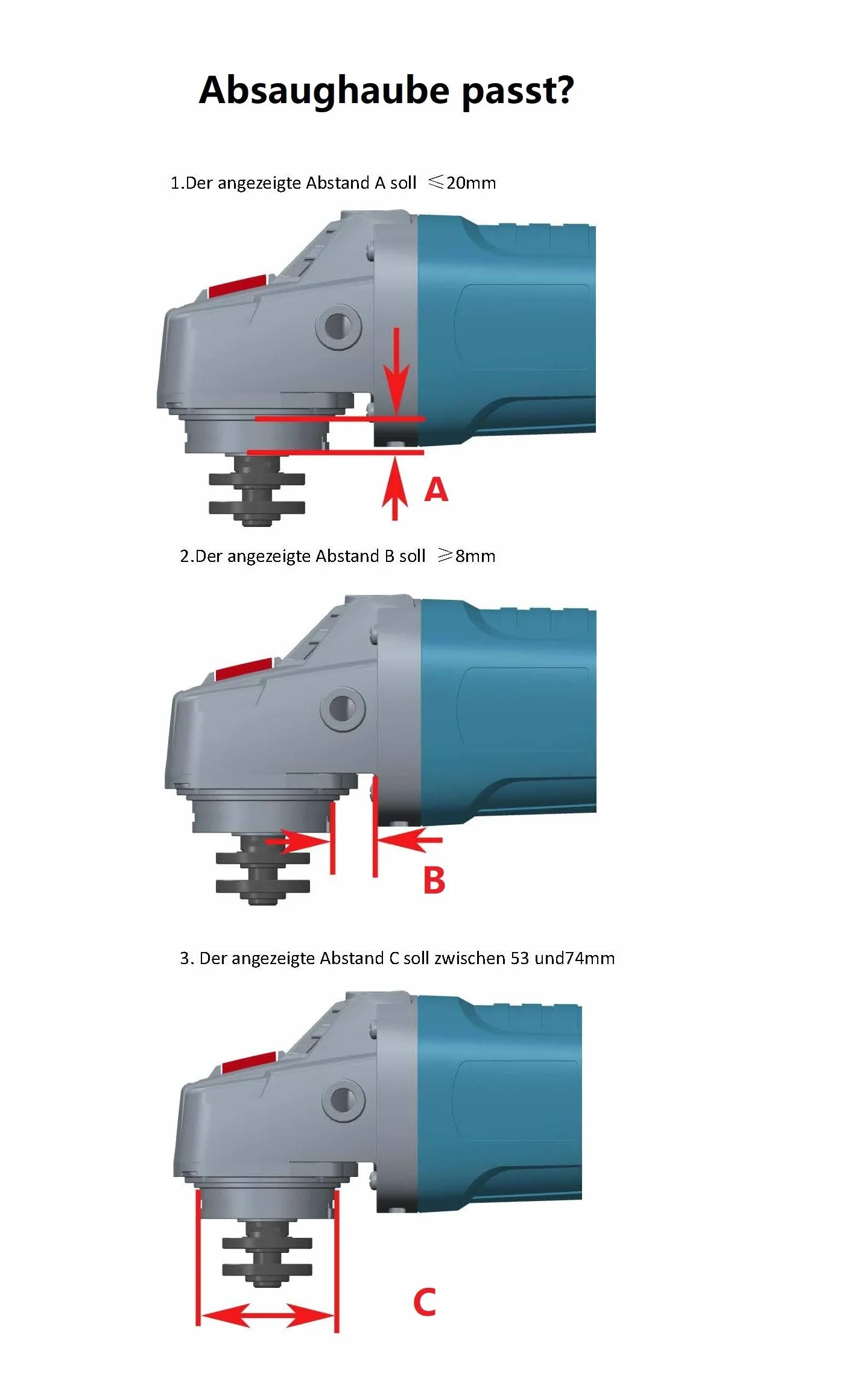 FANZTOOL Uniwersalna osłona ssąca do szlifierki kątowej z tarczami tnącymi 230 mm