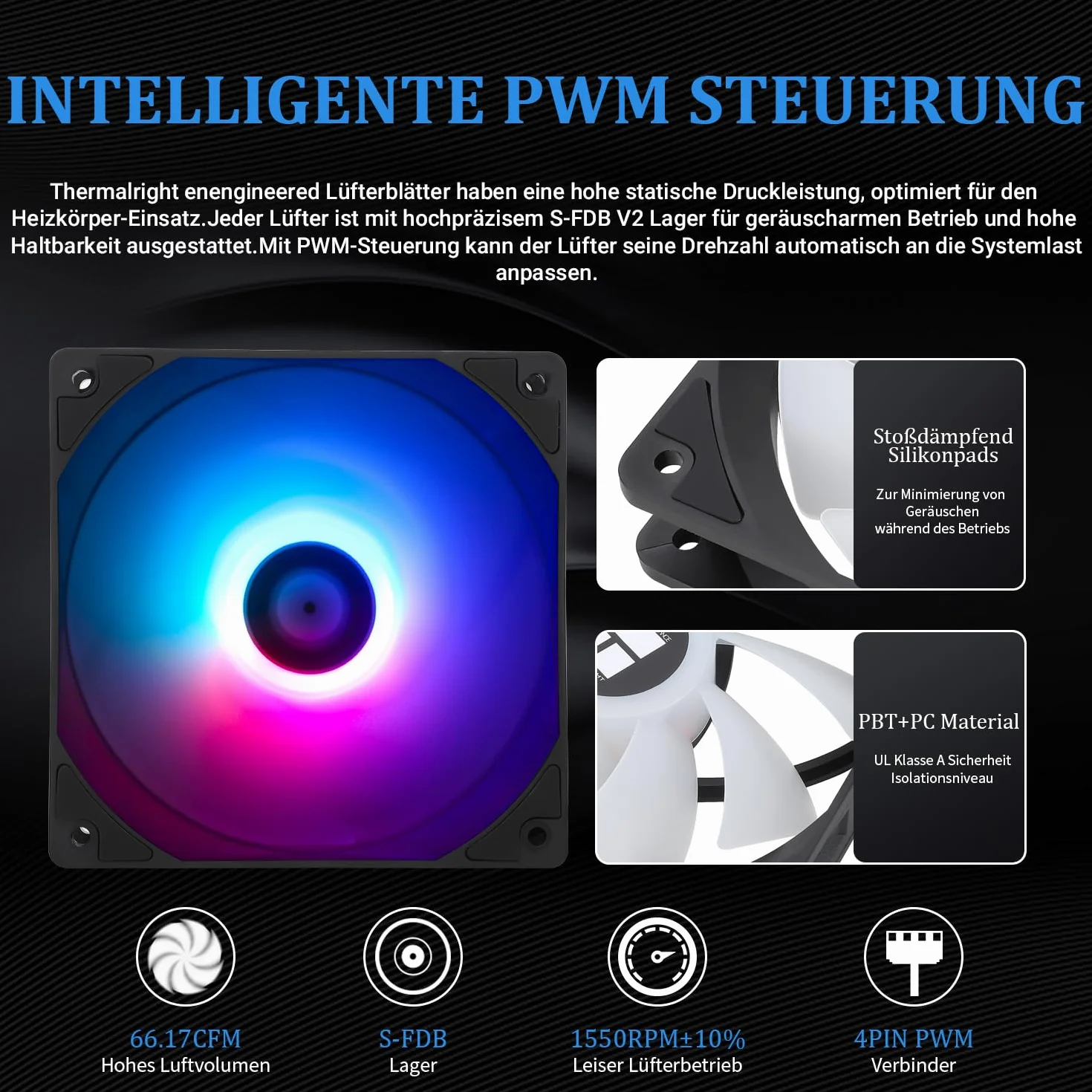 Thermalright AQUA Elite 240 ARGB chłodnica wodna CPU, podwójny wentylator PWM 1550 RPM, AMD/Intel