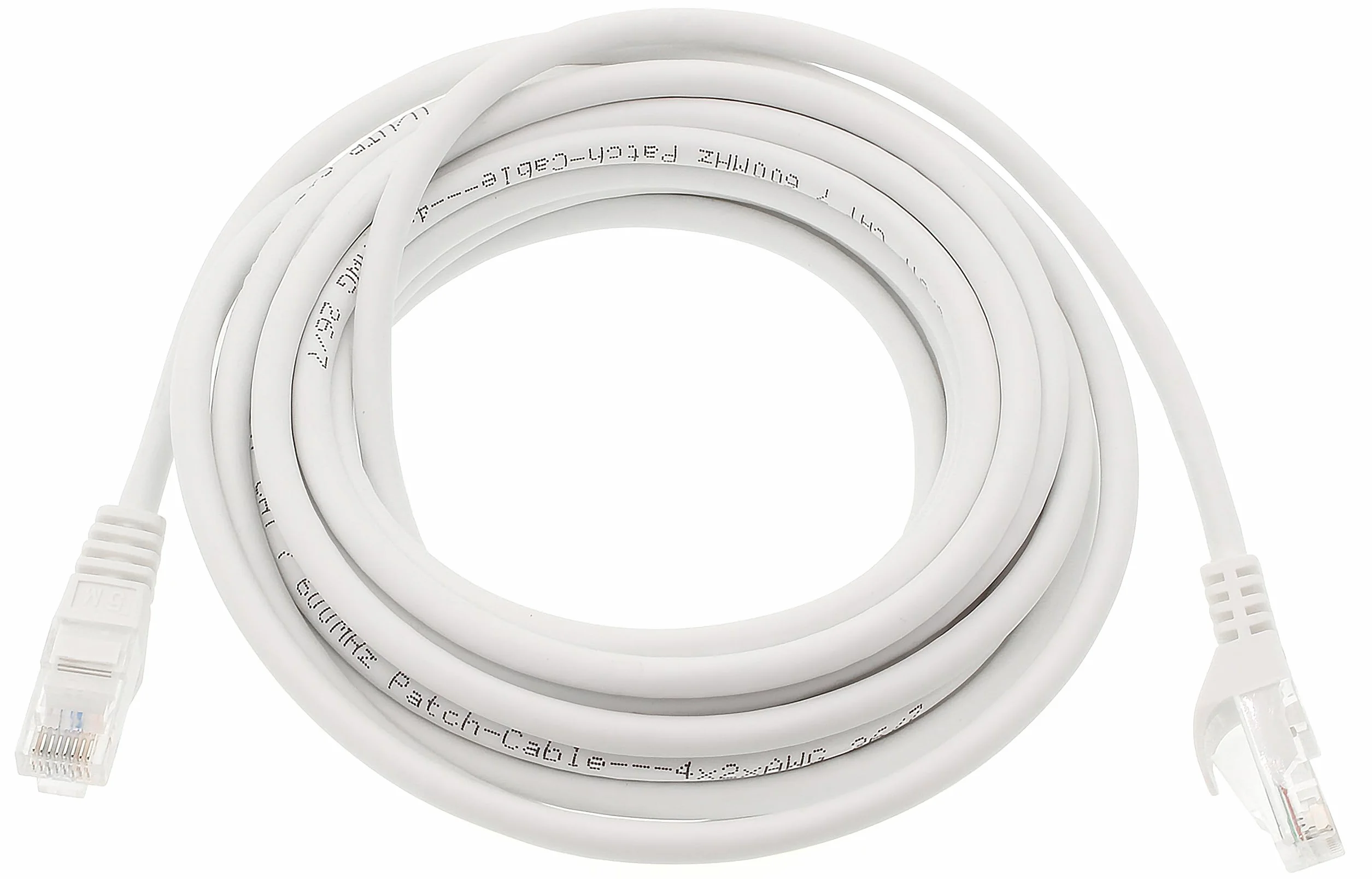Kabel sieciowy Cat7 1m biały
