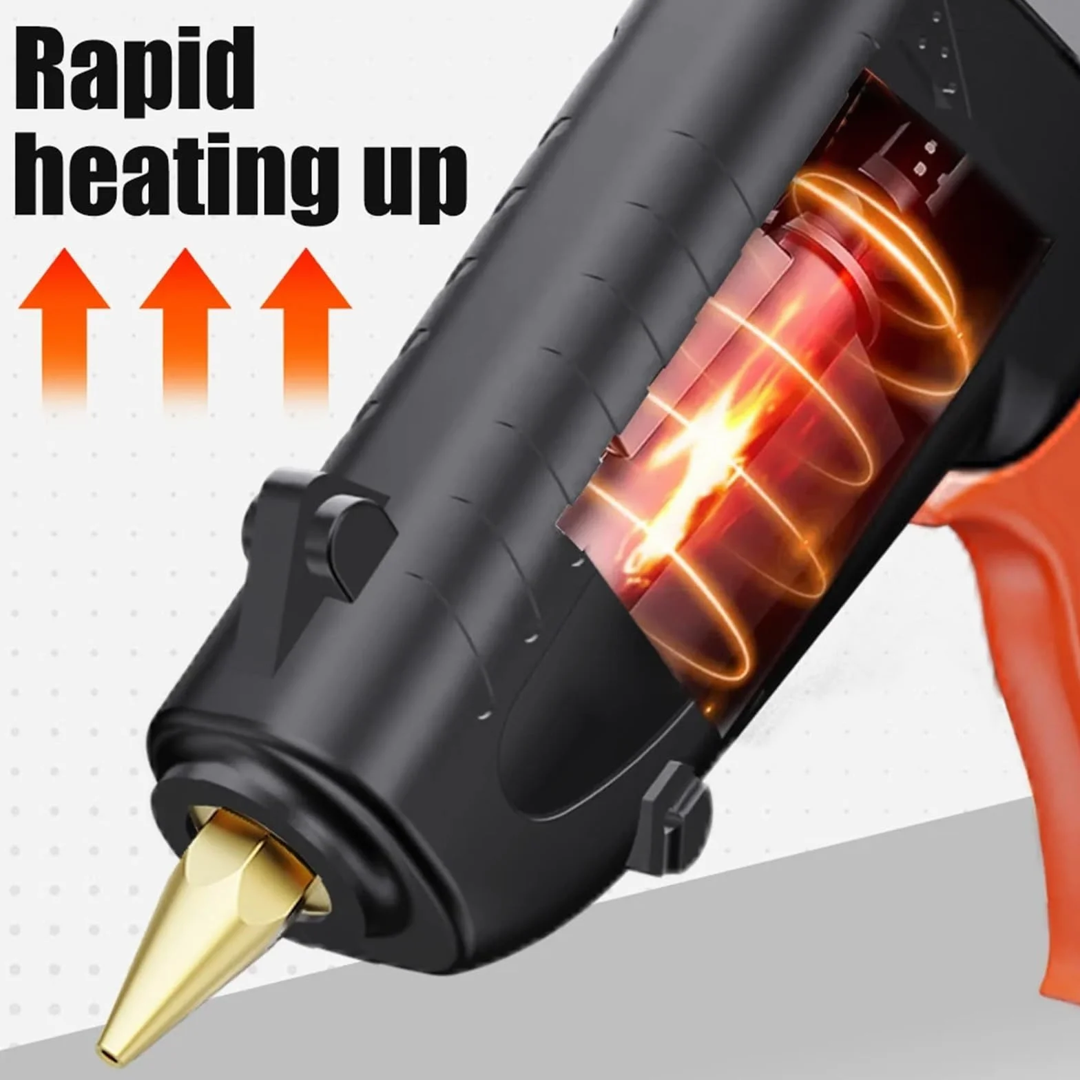 Pistolet do klejenia na gorąco, Gorące Topienie Pistoletu Kleju 11 Mm Piżcie Przemysłowe Elektrotermalna Temperatura Ciepła Narzędzia Do Naprawy Elektrycznej