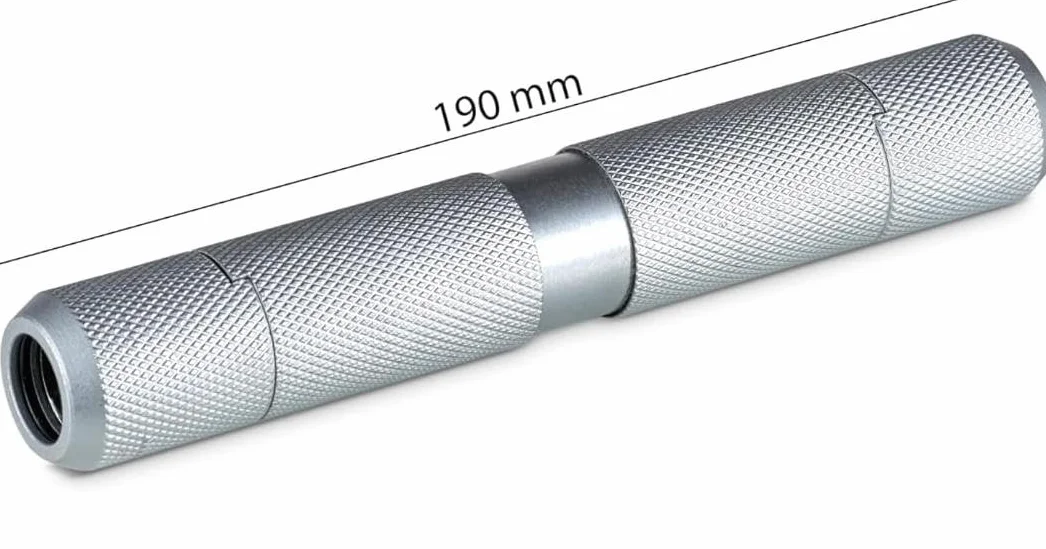 Kraftfeld Przedłużenie do wiertarki, dłuta i uchwytu wiertarskiego SDS-MAX. Drążek 700 mm z obustronnym SDS-MAX (Ø 18 mm). Potrzebna jest złączka/element pośredni (SDS MAX)
