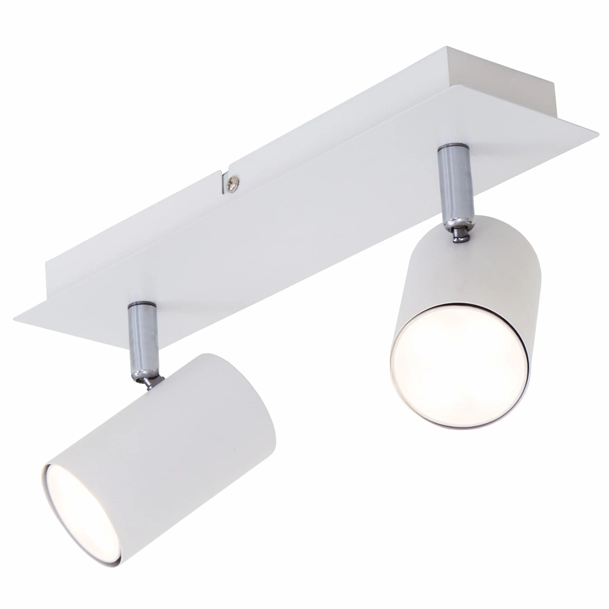 Briloner Leuchten Reflektor sufitowy, wychylny, lampa sufitowa, lampa sufitowa 2-żarówkowa, GU10, maks. 40 W, biała