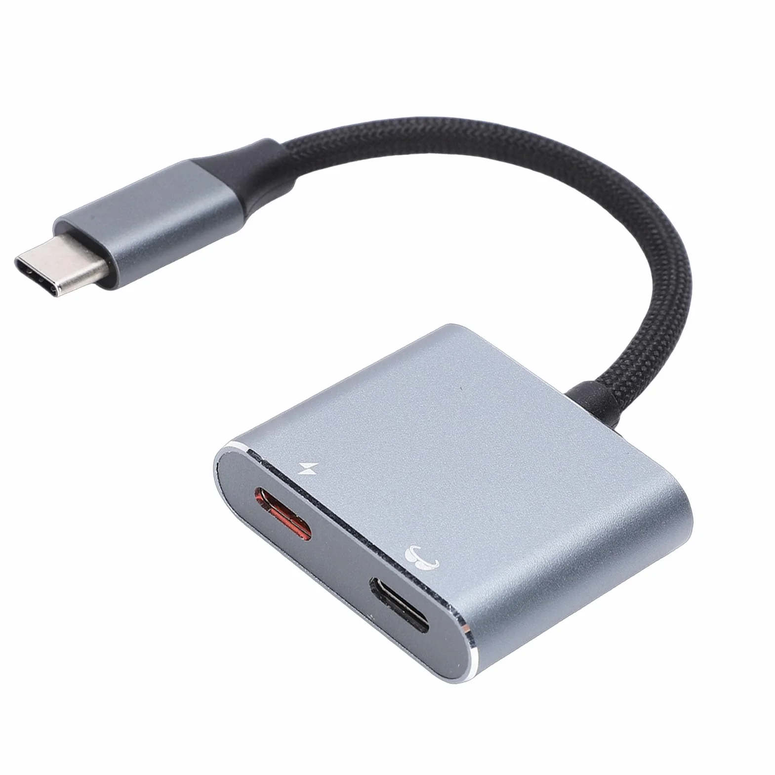 Adapter USB C na AR, Szybkie ładowanie PD 100 W, 4K 60 Hz HD z transmisją