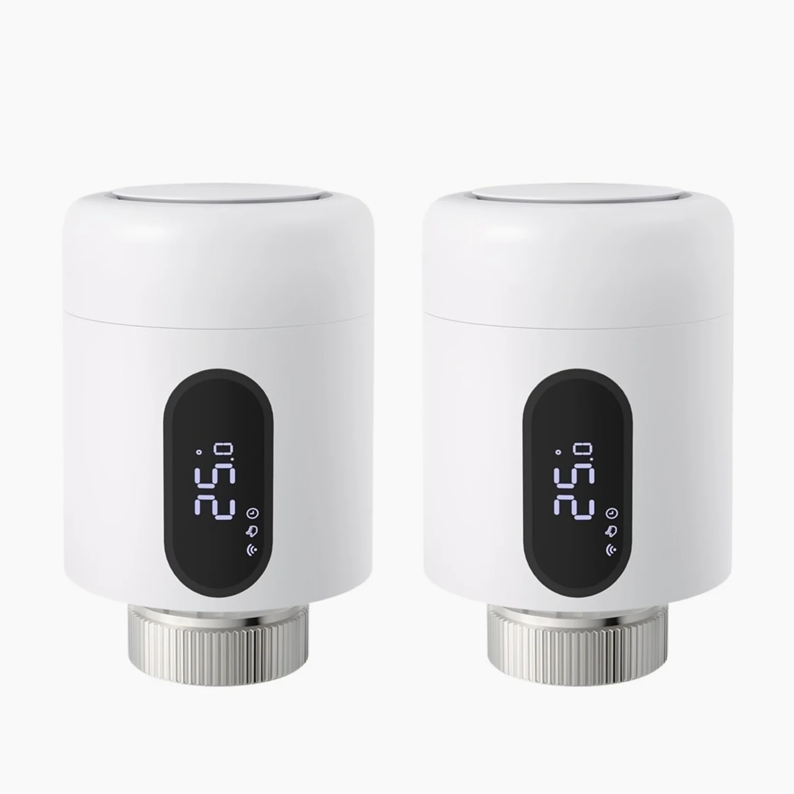Zawór Termostatyczny TUYA Zigbee, Inteligentny TRV, Sterowanie Temperaturą Dla Alexa Google Home OszczęDza Energię I Koszty Ogrzewania(2PCS)