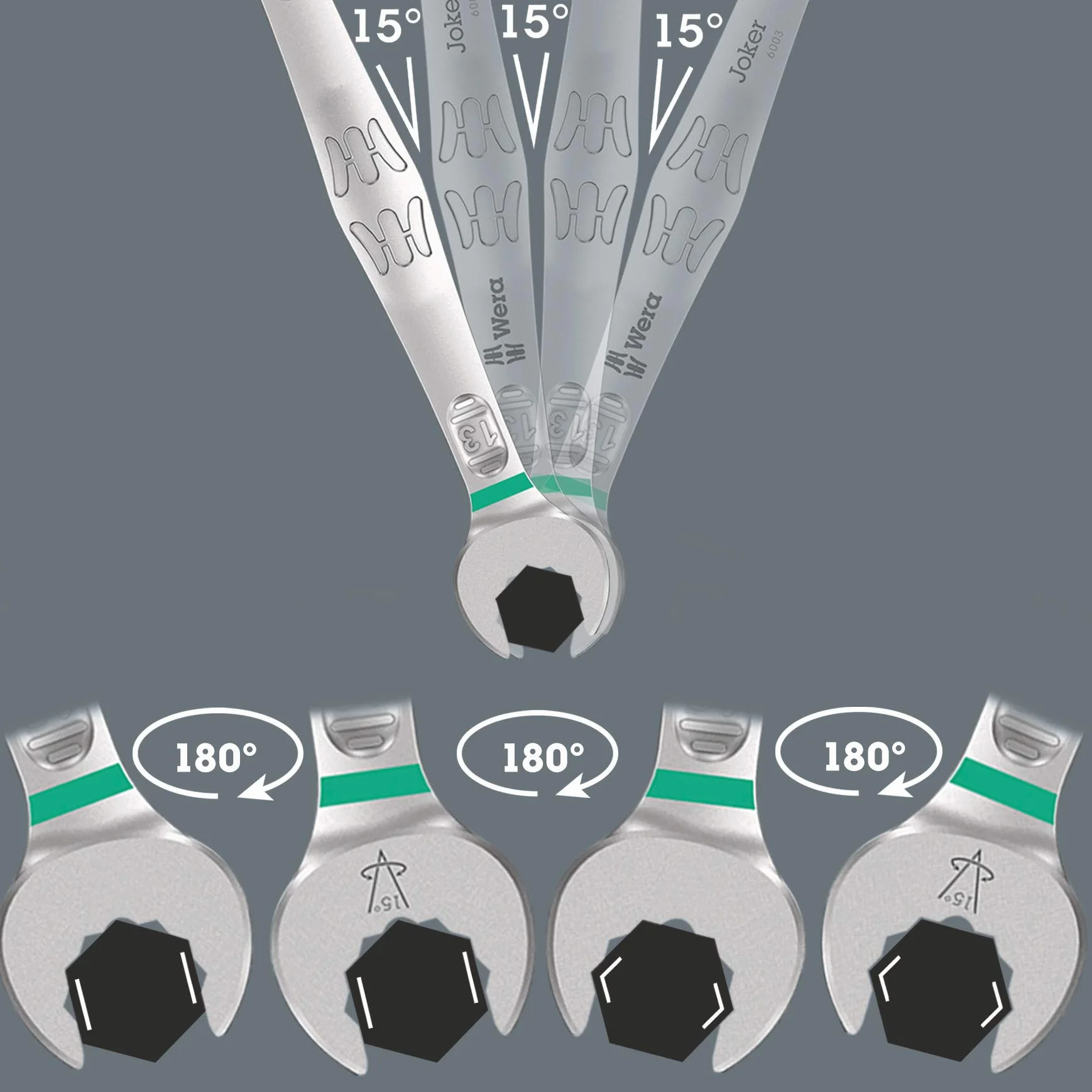 Wera 6003 Joker 7/16"