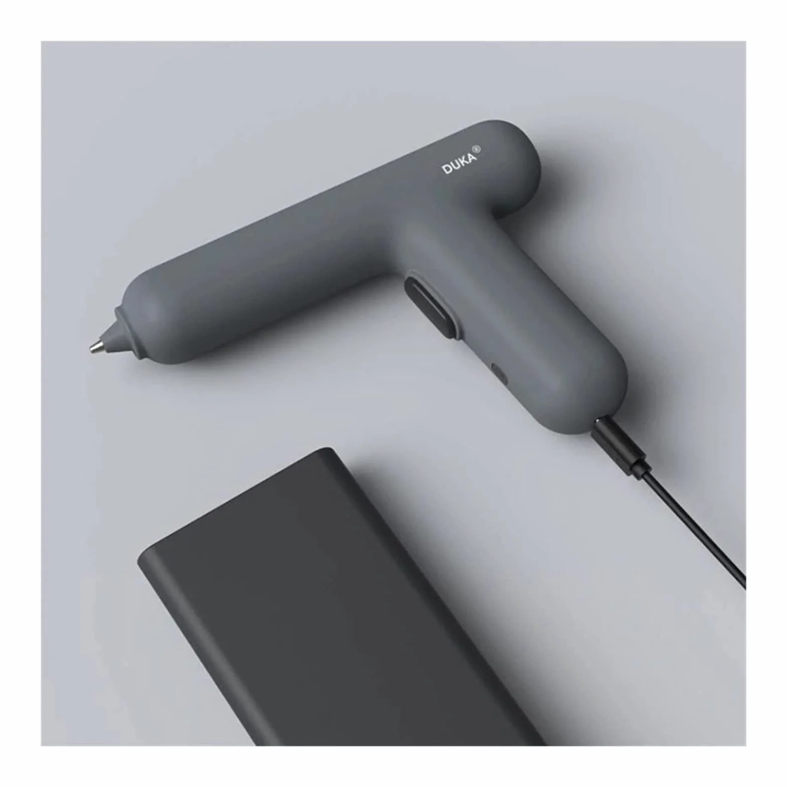 Pistolet Do Kleju Na GorąCo Elektryczny Pistolet Do Klejenia Na Gorąco Bezprzewodowy Mini Narzędzie Do Klejenia Termicznego Strona Główna DIY Przenośny Akumulator(XM-YP-830-A-10stick)