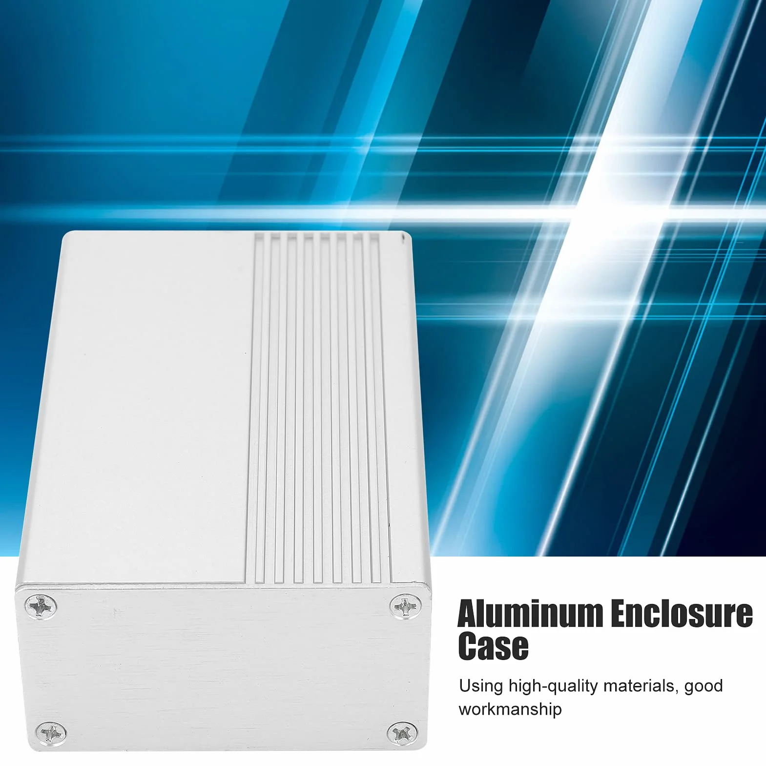 Aluminiowa Elektroniczna Obudowa Skrzynki Projektowej Obudowa Dzielona Obudowa Skrzynki Przyłączeniowej DIY Obudowa 1,4 X 2,5 X 3,9 Cala