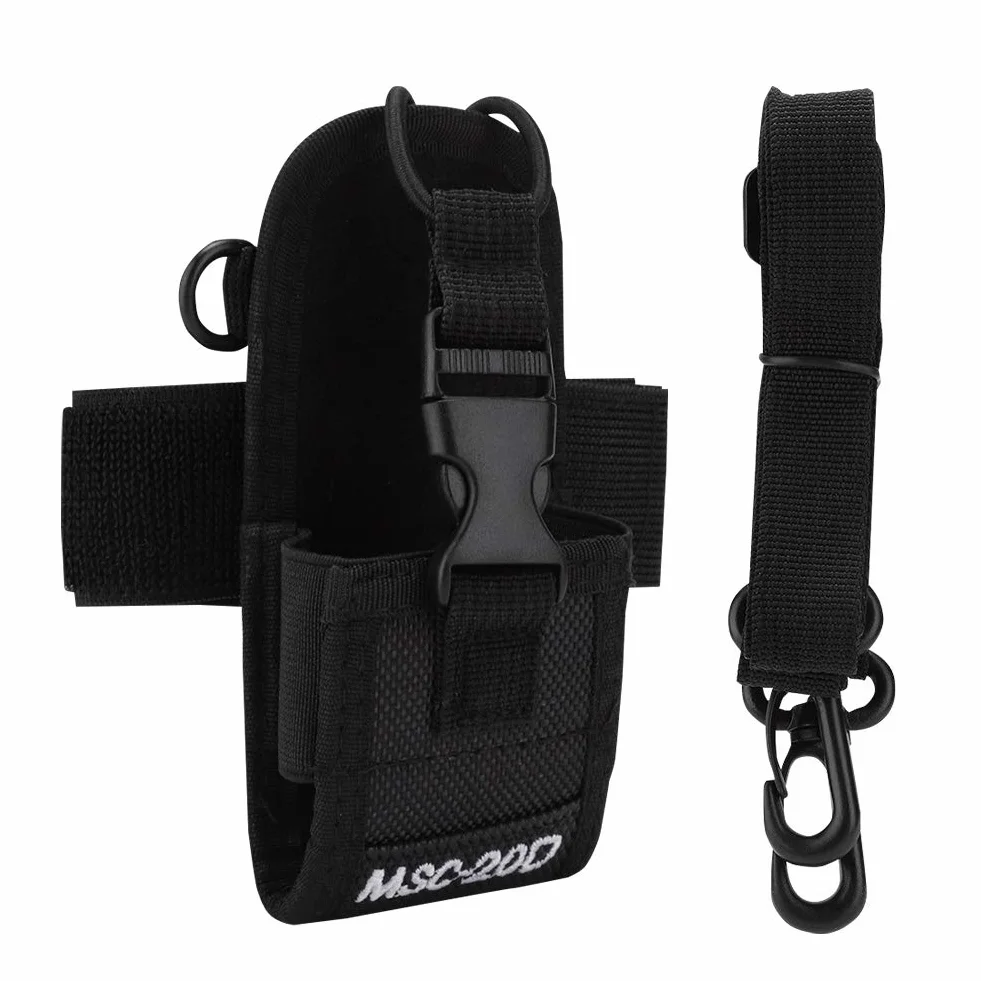 Uchwyt Na Walkie-Talkie Opaska Na Ramię Radio Police Etui Msc 20D Nylon Lekka Torba