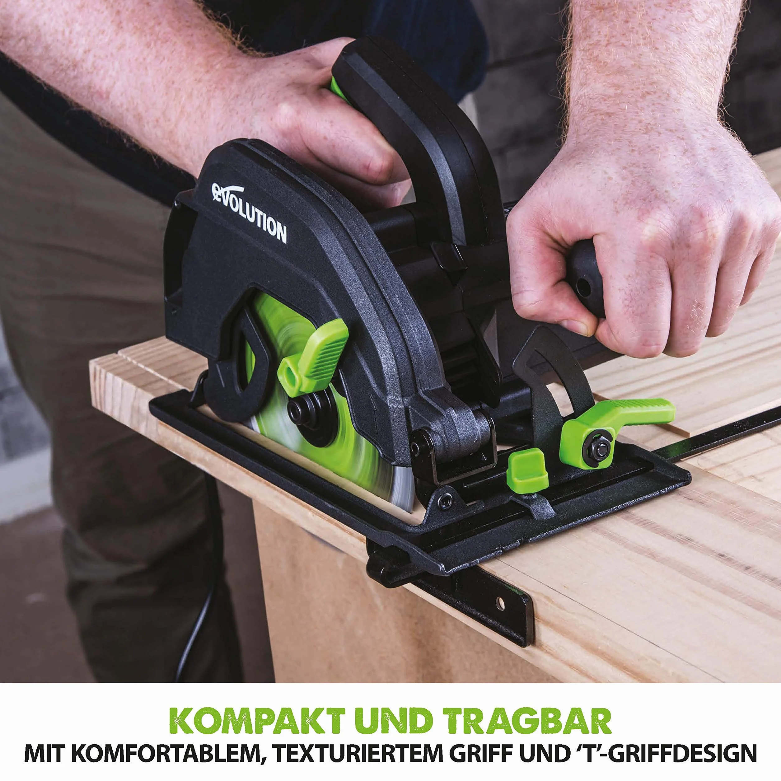 Evolution Power Tools F165CCSL uniwersalna piła tarczowa (165 mm, 230 V)