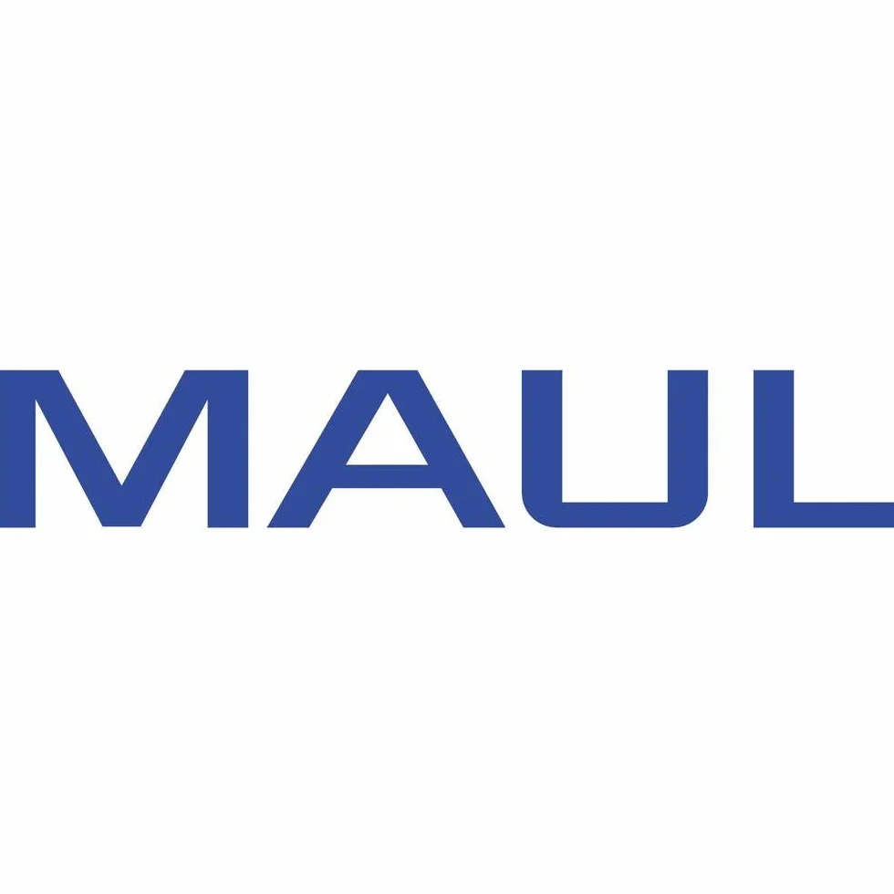 MAUL MAULatlantic Lampa Stołowa Led z Podstawką, 6500 K, Metalowe Ramię, Lampa Stołowa na Biurko, do Biura, Warsztatu, Biura Domowego, Znak Gs, Elastycznie Obracana i Pochylana, 860 Lumenów, Biała