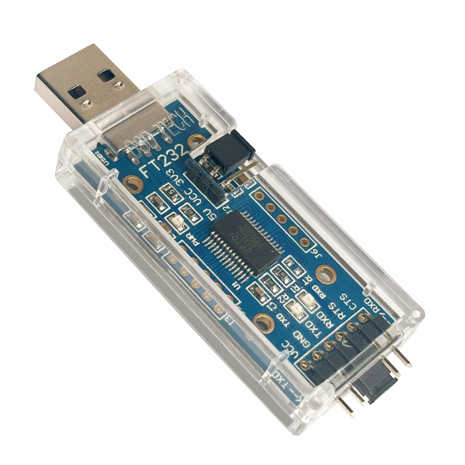 DSD TECH SH-U09C Adapter Szeregowy USB na TTL z Chipem FTDI FT232RL