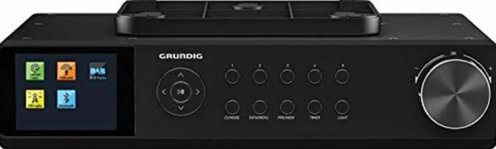 Grundig GKR1060 Radio kuchenne, Czarny