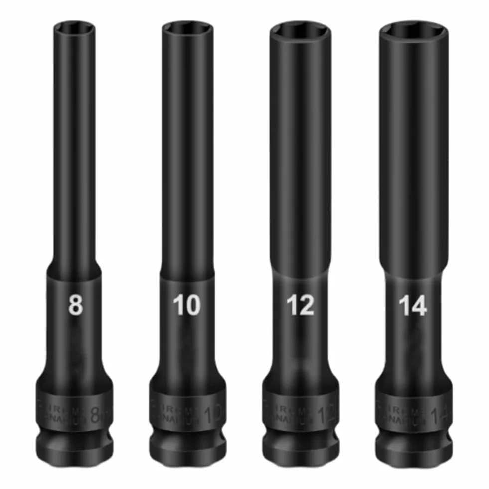 Zestaw nasadek 3-24 mm sześciokątny, zestaw kluczy napędowych 1/2 cala z etui do przechowywania do naprawy samochodów konserwacji domu zadania mechaniczne