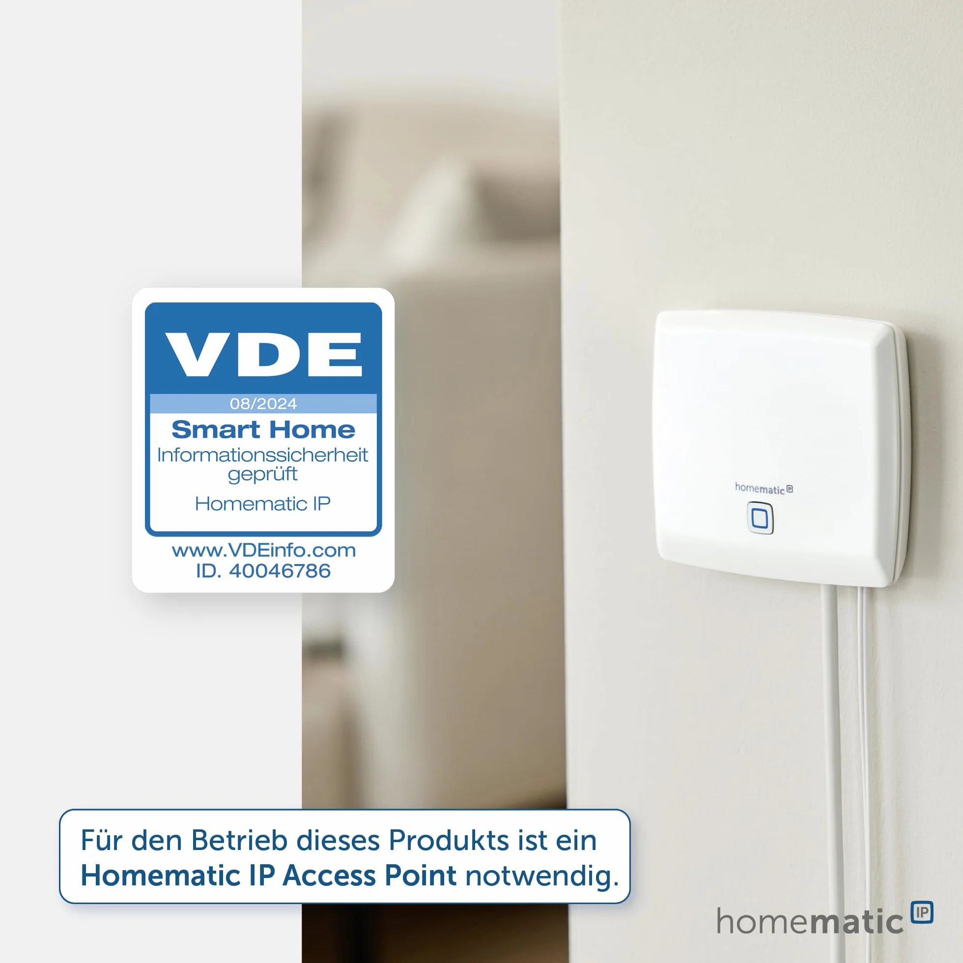 Smart Home Türschlossantrieb (HmIP-DLD-A) (anthrazit)