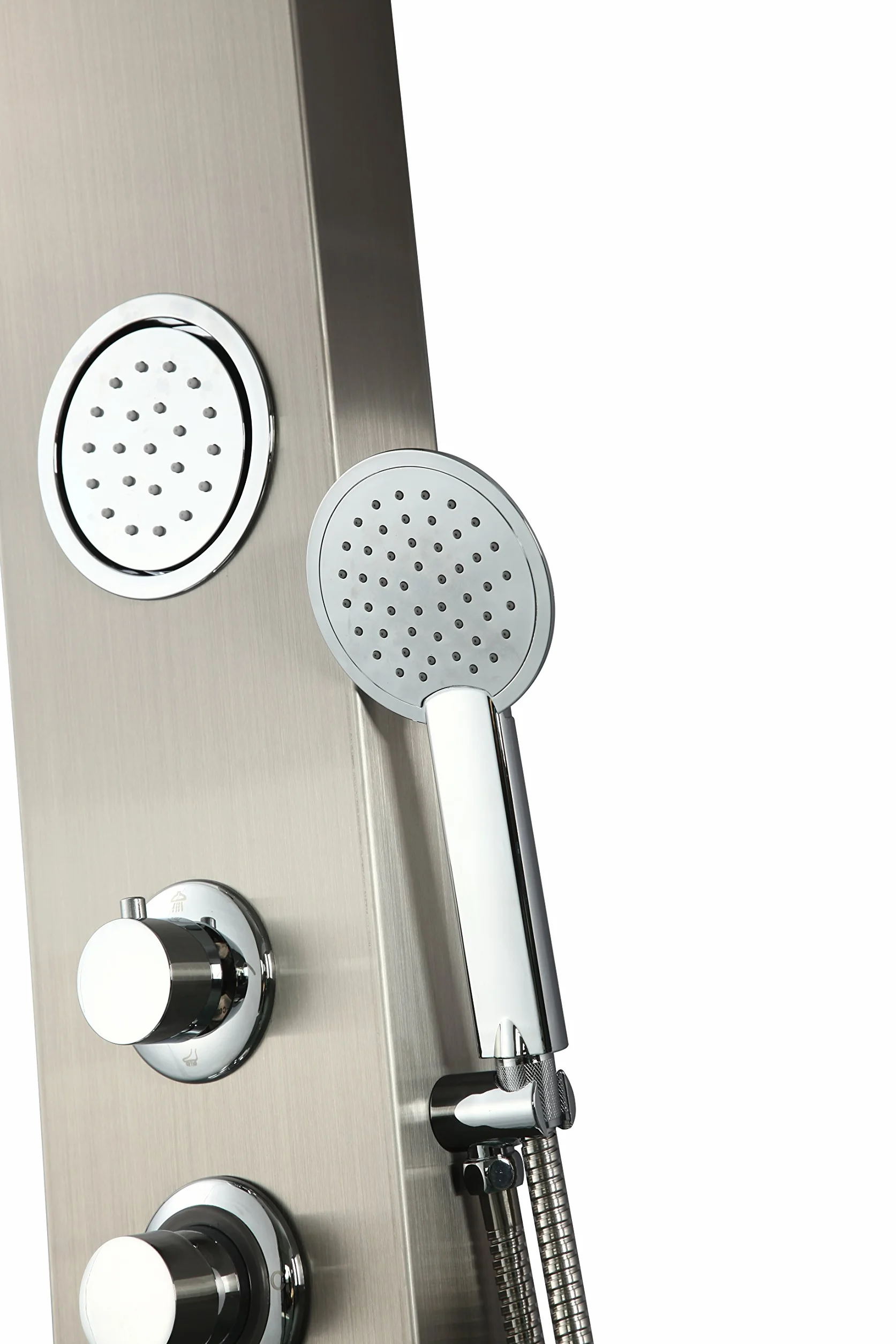 DP panel prysznicowy do wanny z dyszami, model Lanzarote Chrome