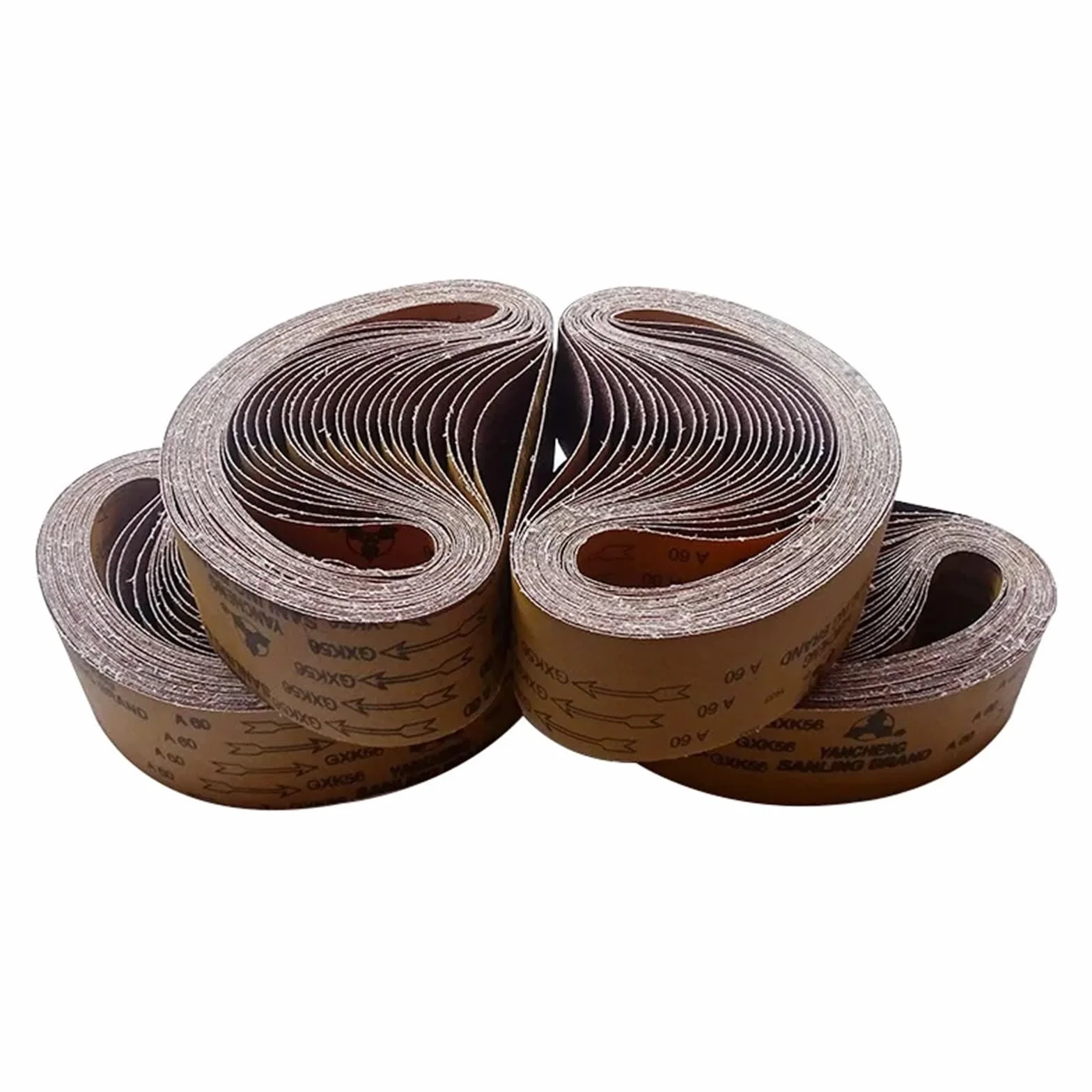 Pasy szlifierskie, Zestaw taśm szlifierskich 10 sztuk 50x1000mm 40-1000 do szlifierki taśmowej(10pcs 180 Grit)