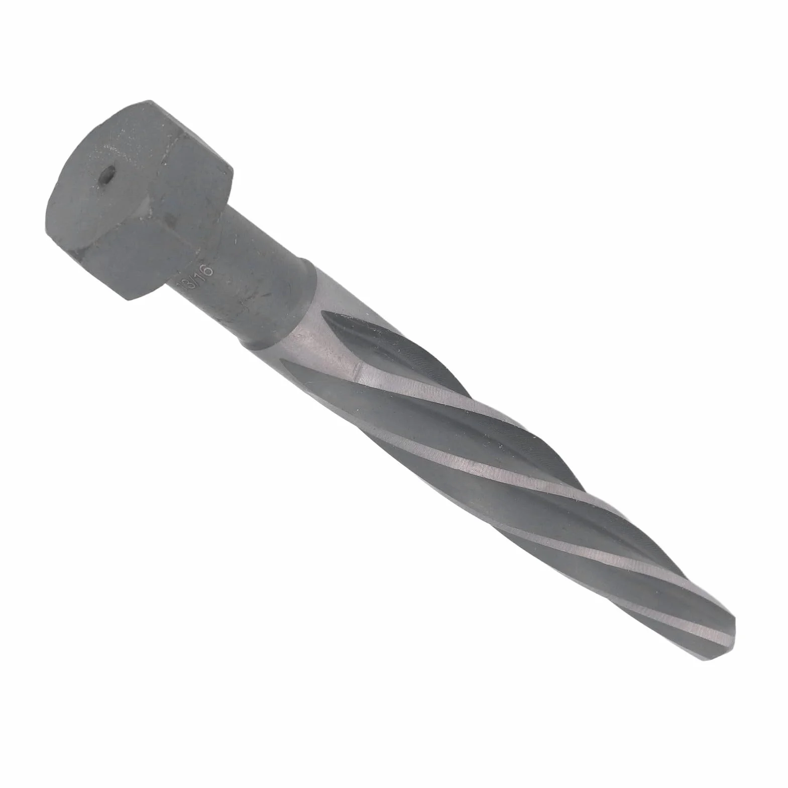 Rozwiertak M2 HSS6542 do wyrównywania materiału do montażu blach stalowych i konstrukcji metalowych - 5 spiralnych rowków ze stali szybkotnącej o średnicy 13/16 cala - Narzędzie