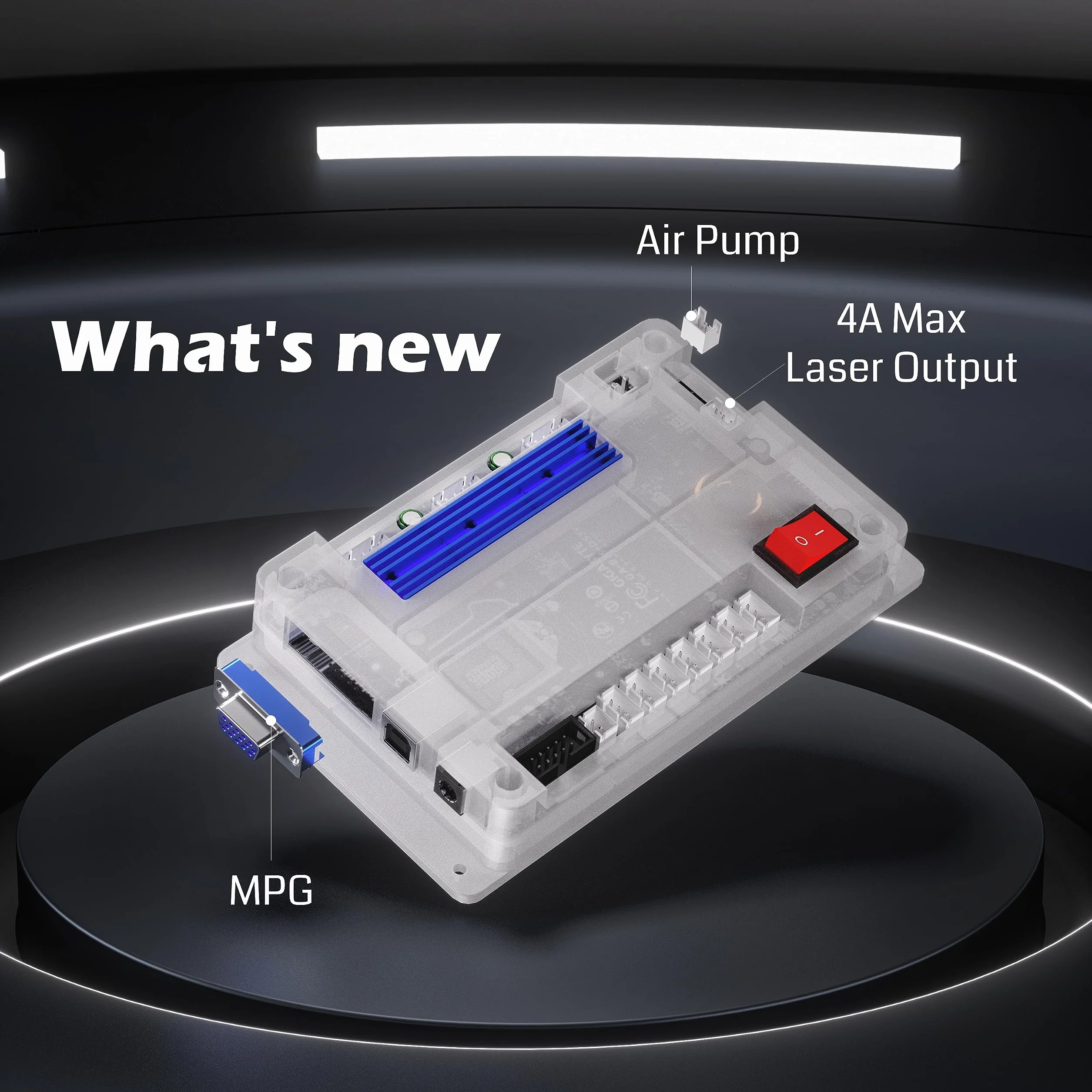 Genmitsu 3020-PRO MAX V2 Frezarka CNC do rzeźbienia metalu i innych, kontroler offline GRBL z wyłącznikami krańcowymi i zatrzymaniem awaryjnym, efektywny obszar roboczy XYZ 300 x 205 x 78 mm