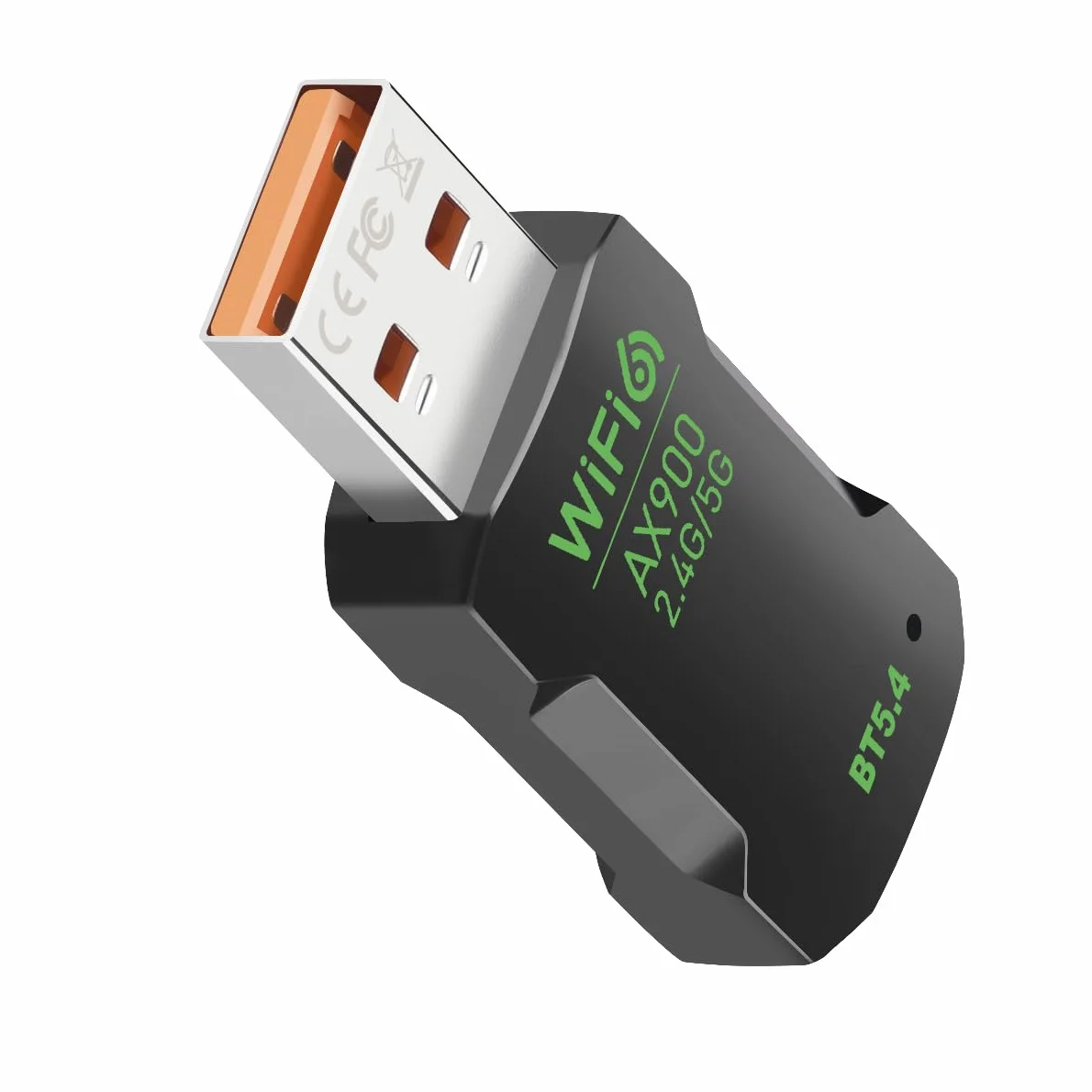 Adapter WiFi 6 Bluetooth 5.4 USB 2 w 1 dwuzakresowy 2.4/5GHz ax900Mbps do PC