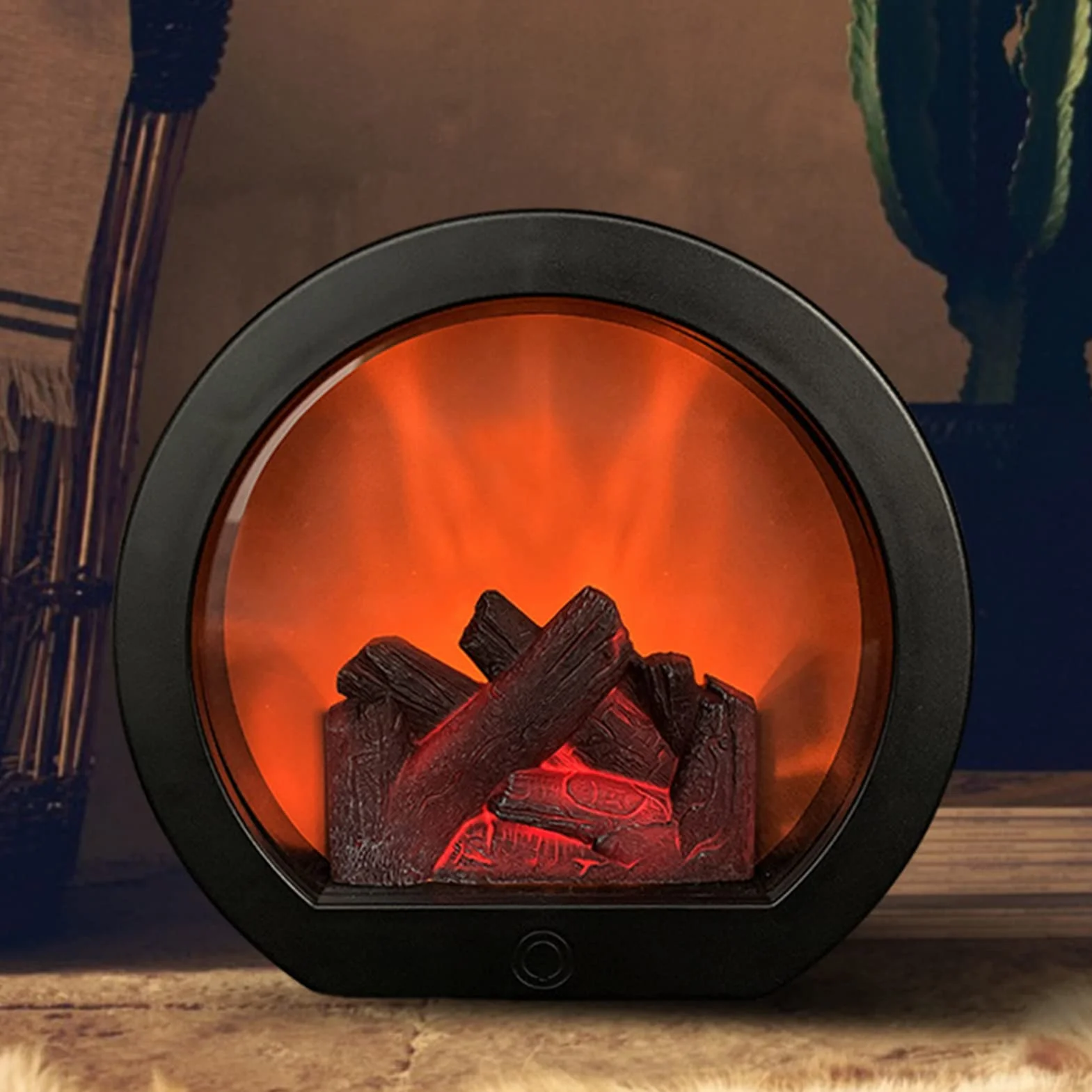 Dekoracja wnętrza Ozdoby, dekoracje, dekoracje wnętrz, dekoracje wnętrzLatarnie kominkowe LED, przenośna lampa z realistyczną symulacją płomienia, dekoracyjna realistyczna latarnia kominkowa z ładowan