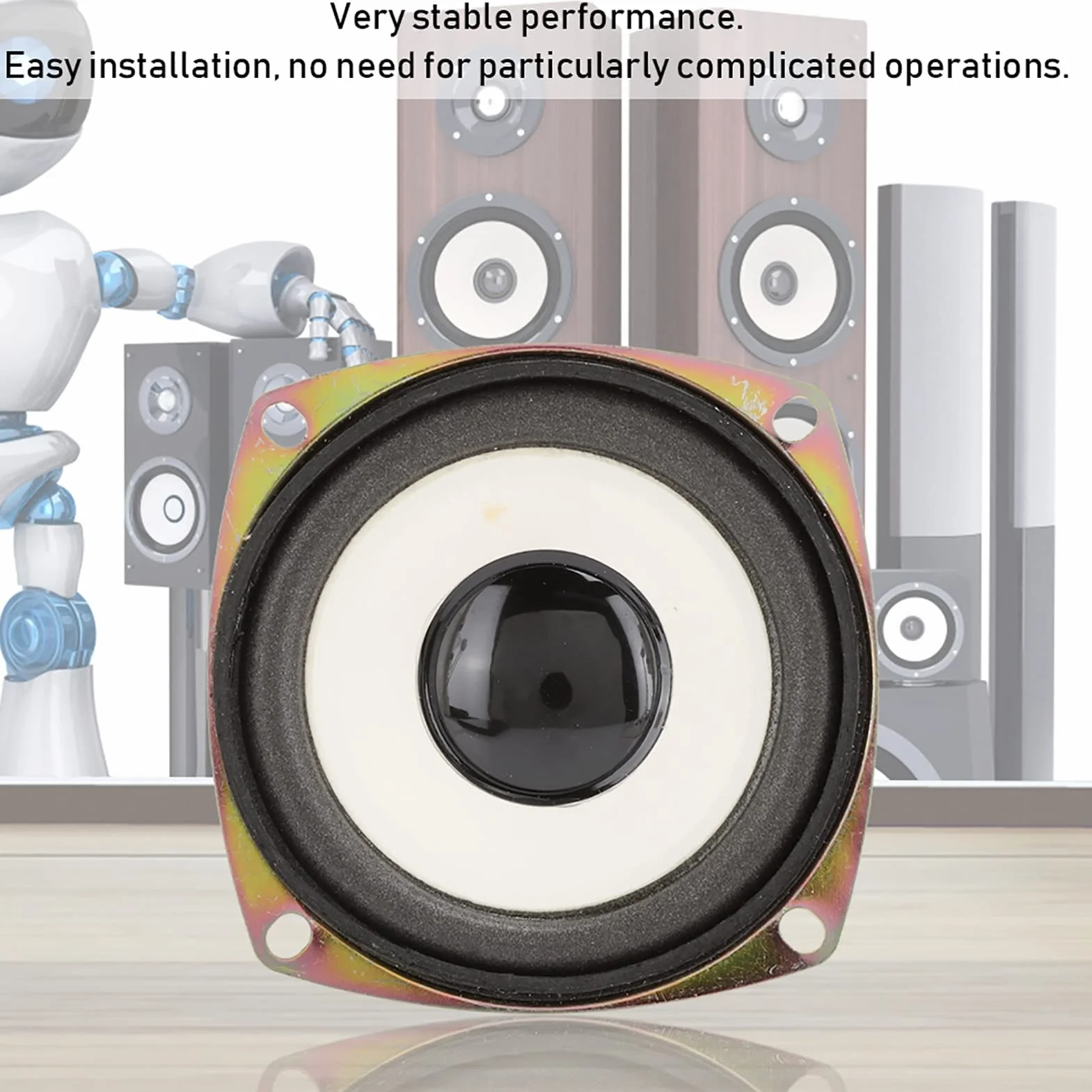 Głośnik pełnozakresowy 3-calowy 4 Ohm 5W do DIY Soundbox stereo