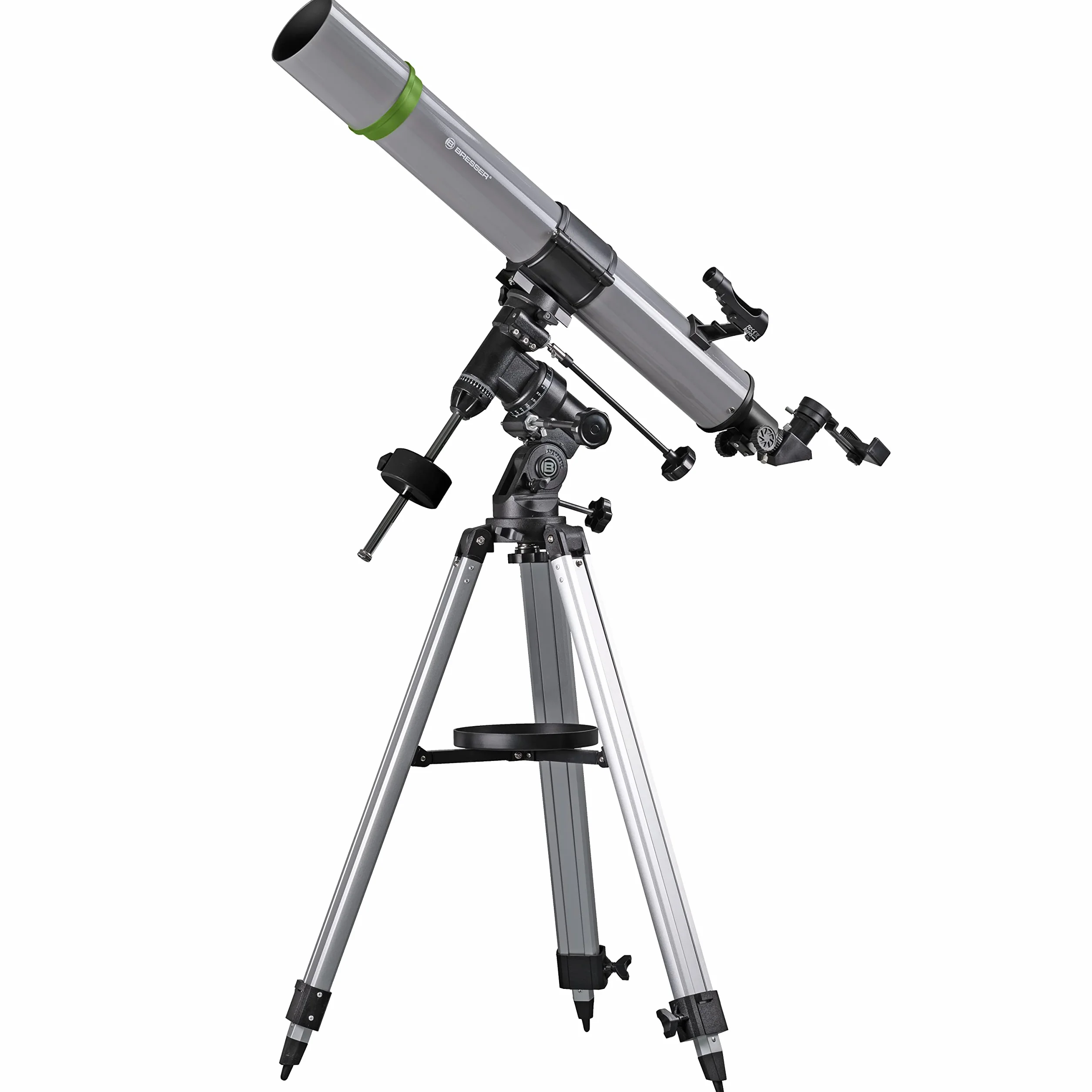 Bresser 90/900 EQ3 Teleskop Astronomiczny Czarny Szary