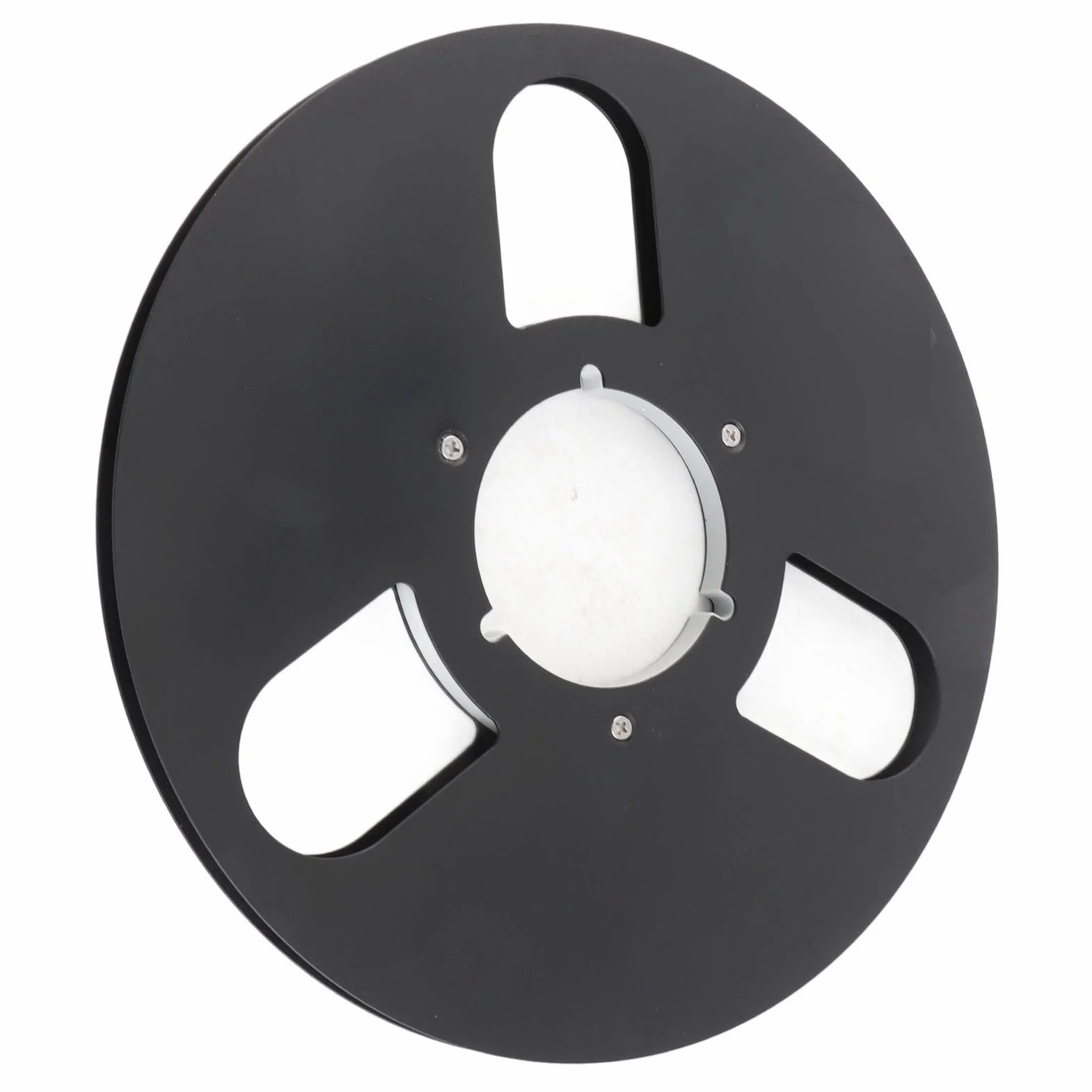 1/4 10-calowa Pusta Szpula z taśmą, Stop Aluminium, Naprawa Magnetofonu dla Nab z doskonałą jakością Dźwięku (Czarny)