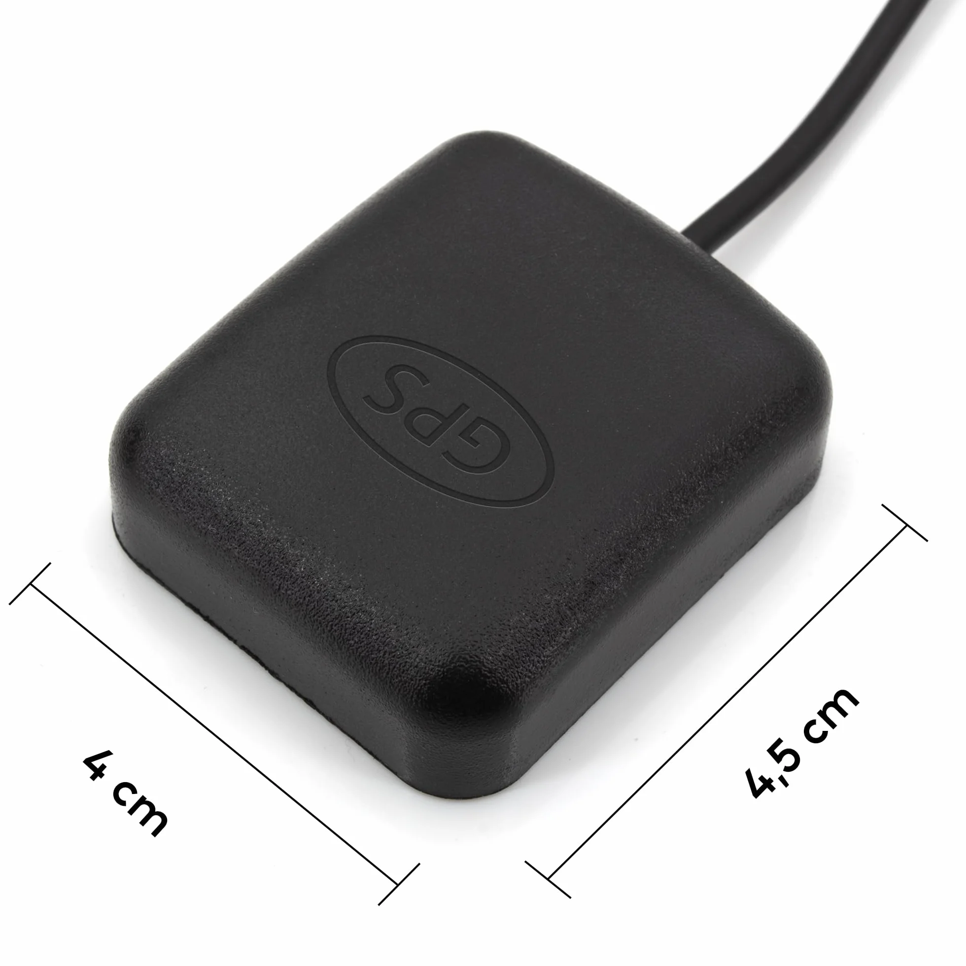 VALTRON Antena GPS z wtyczką SMA, aktywna antena nawigacyjna GPS do radia samochodowego, system nawigacji GPS, kamera monitorująca w czasie rzeczywistym, kamera do monitoringu routera (V1)