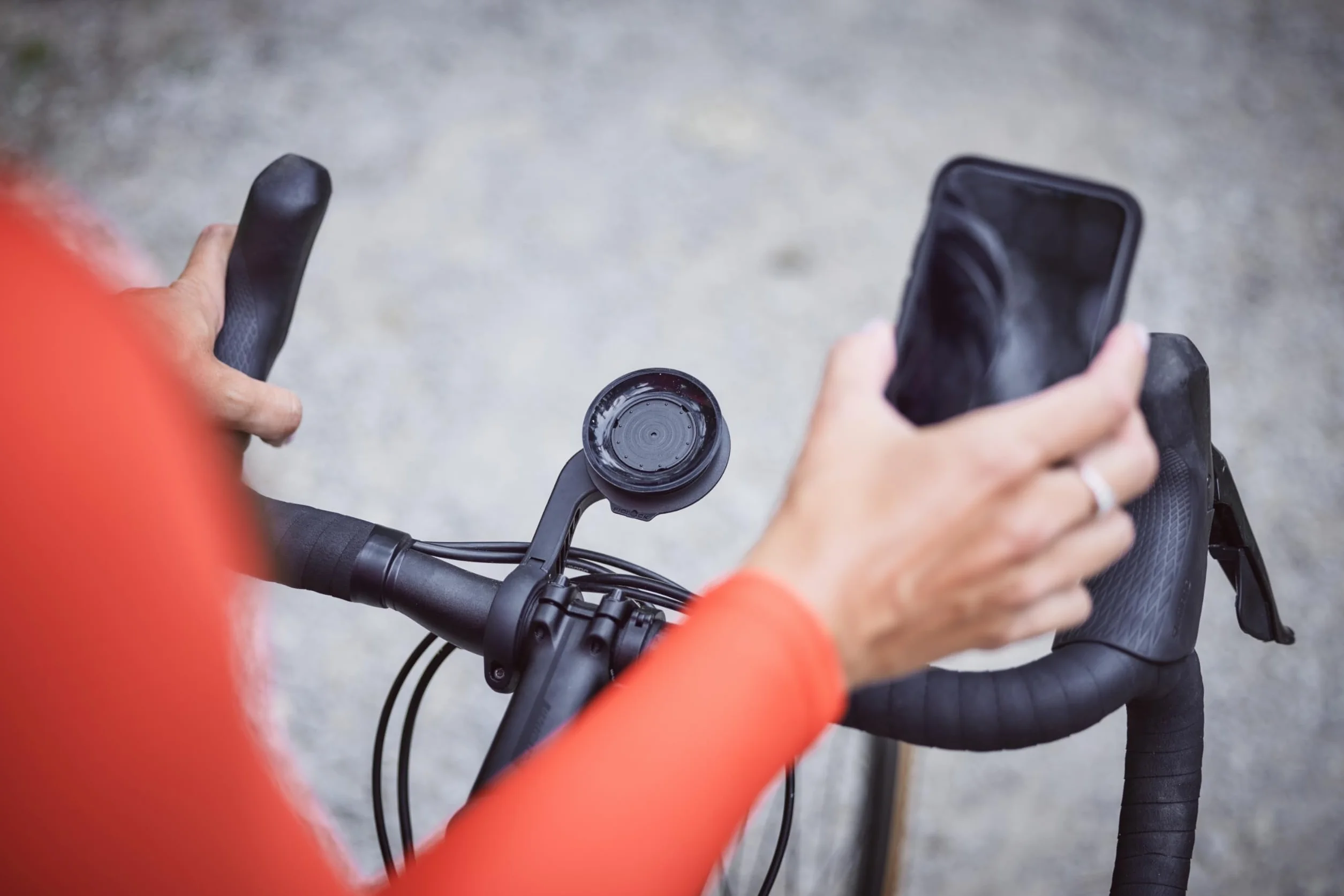 Fidlock Vacuum Turn Magnetyczny uchwyt próżniowy do smartfona na rower GPS Czarny