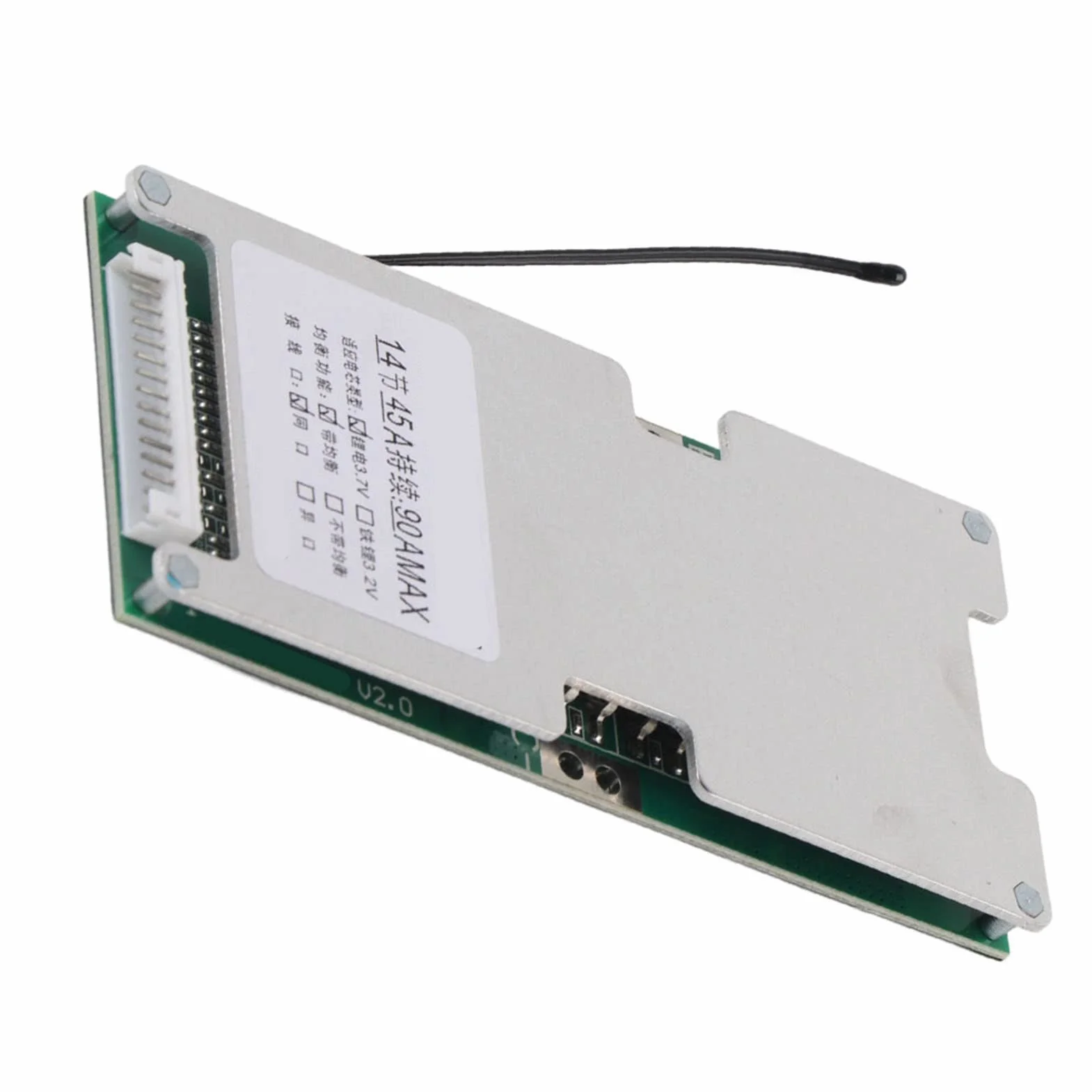Płytka ładująca baterię litową 14S 45A PCB moduł ładowarki zabezpieczająca litowo-jonowy