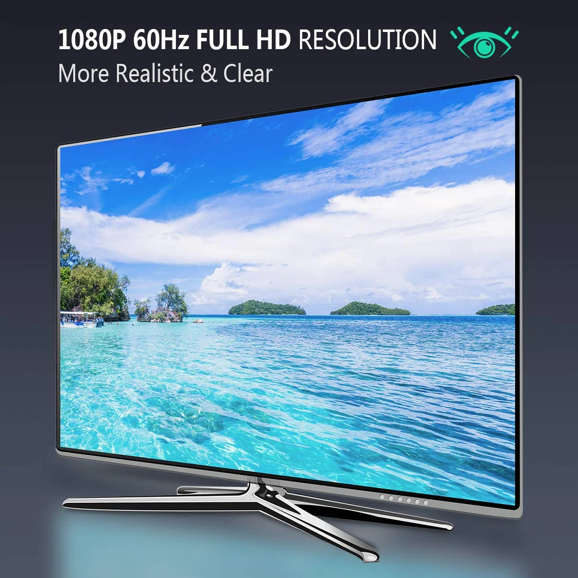 Benfei Adapter Mini HDMI na VGA pozłacany męski na żeński czarny